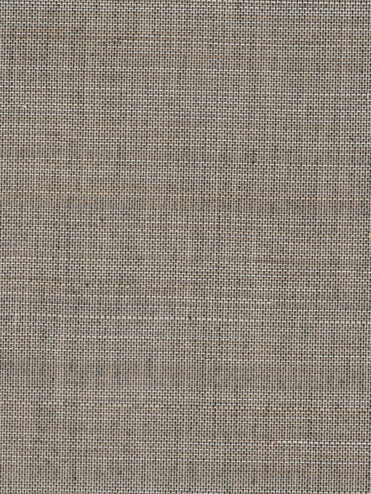 Dark Taupe Basketweave Abaca Wallpaper — 3:4 close-up of woven texture