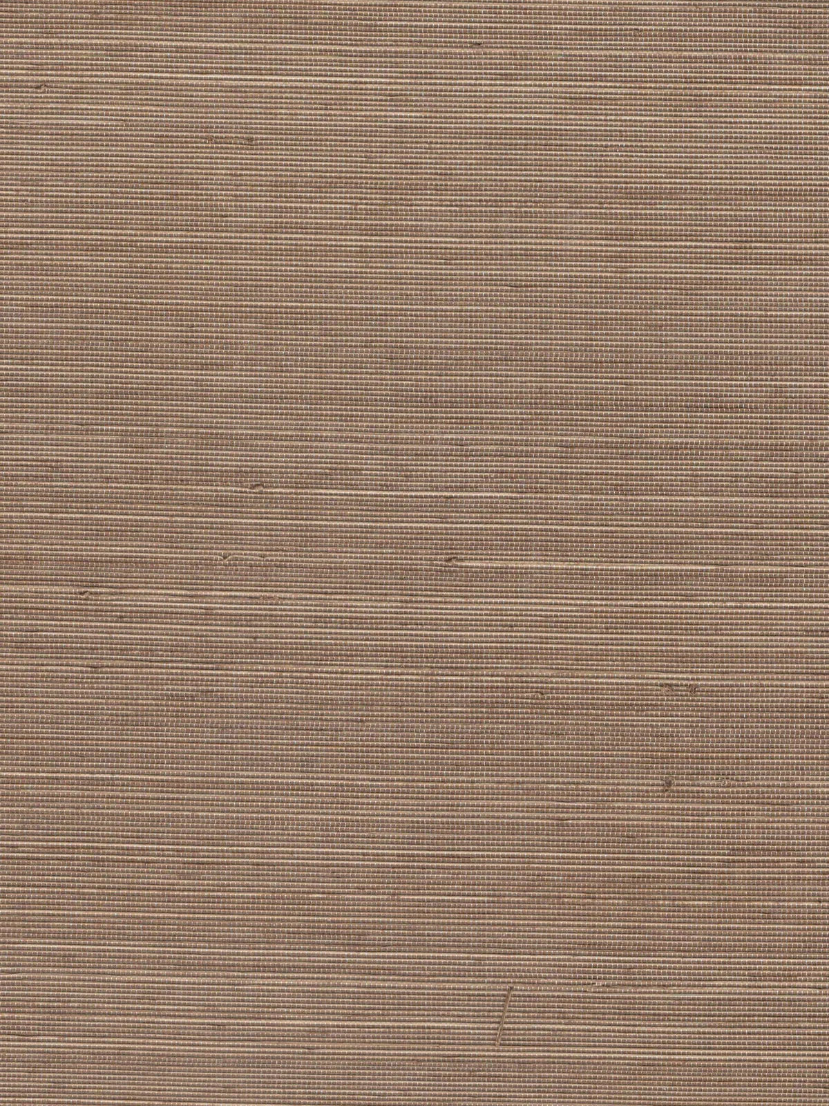 Chocolate Brown Fine Weave Abaca Wallpaper — 3:4 close-up of woven texture