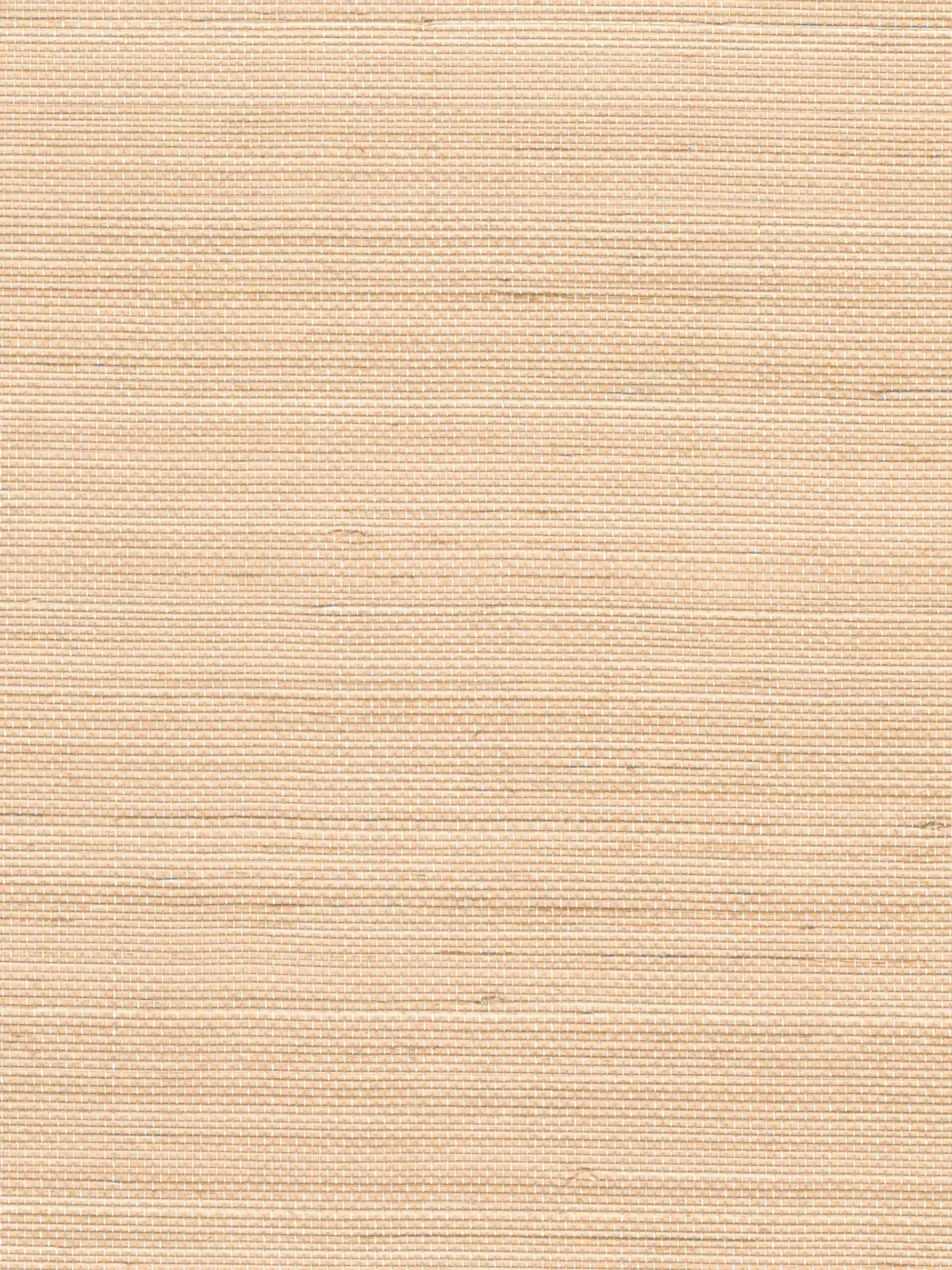 Honey Beige Basketweave Abaca Wallpaper — 3:4 close-up of woven texture