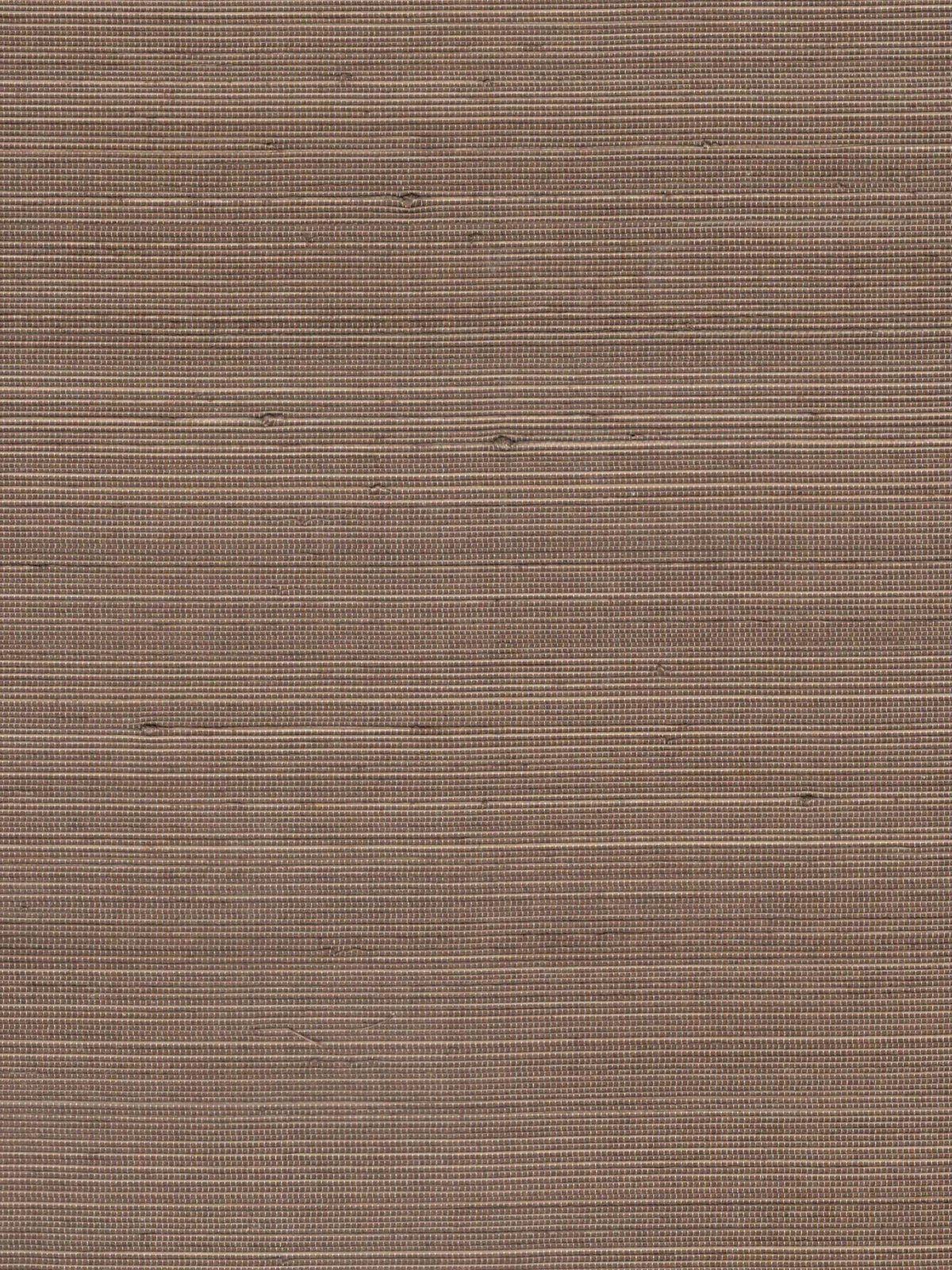 Chocolate Taupe Fine Weave Abaca Wallpaper — 3:4 close-up of woven texture