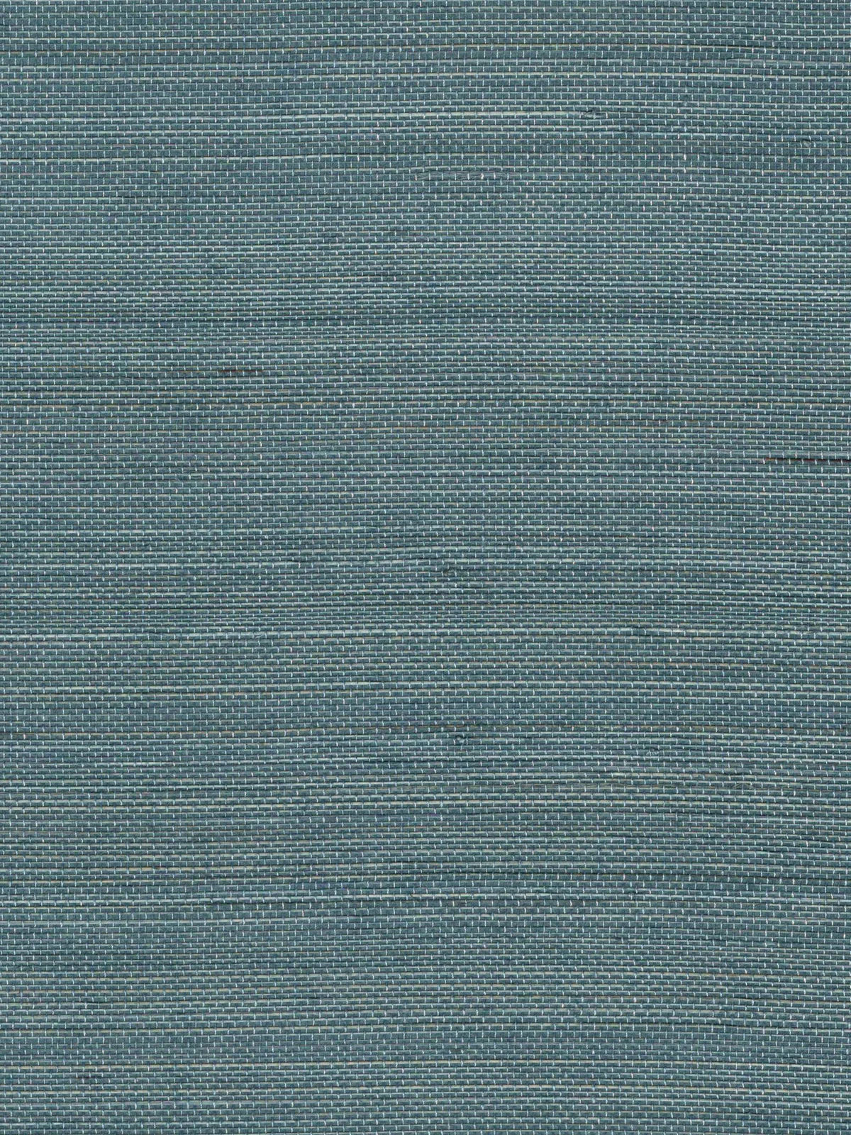 Dark Teal Textured Abaca Wallpaper — 3:4 close-up of woven texture