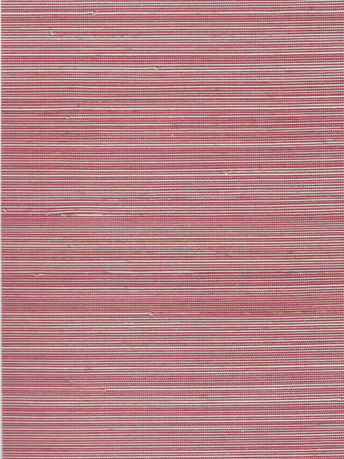 Dusty Rose Striped Abaca Wallpaper — 3:4 close-up of woven texture