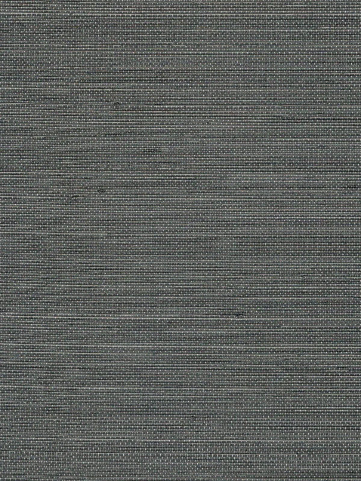 Olive Charcoal Fine Weave Abaca Wallpaper — 3:4 close-up of woven texture