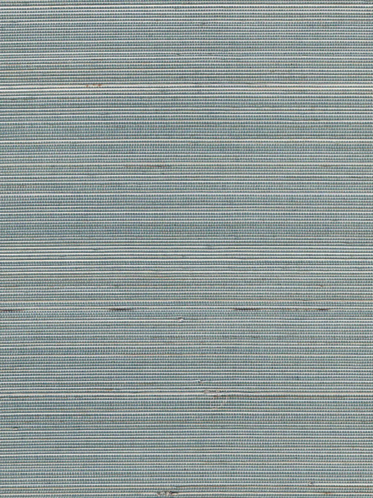 Blue Grey Fine Weave Abaca Wallpaper — 3:4 close-up of woven texture