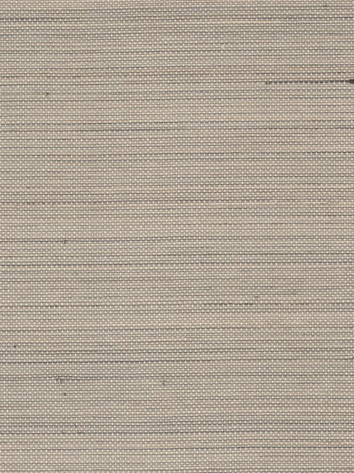 Stone Taupe Basketweave Abaca Wallpaper — 3:4 close-up of woven texture