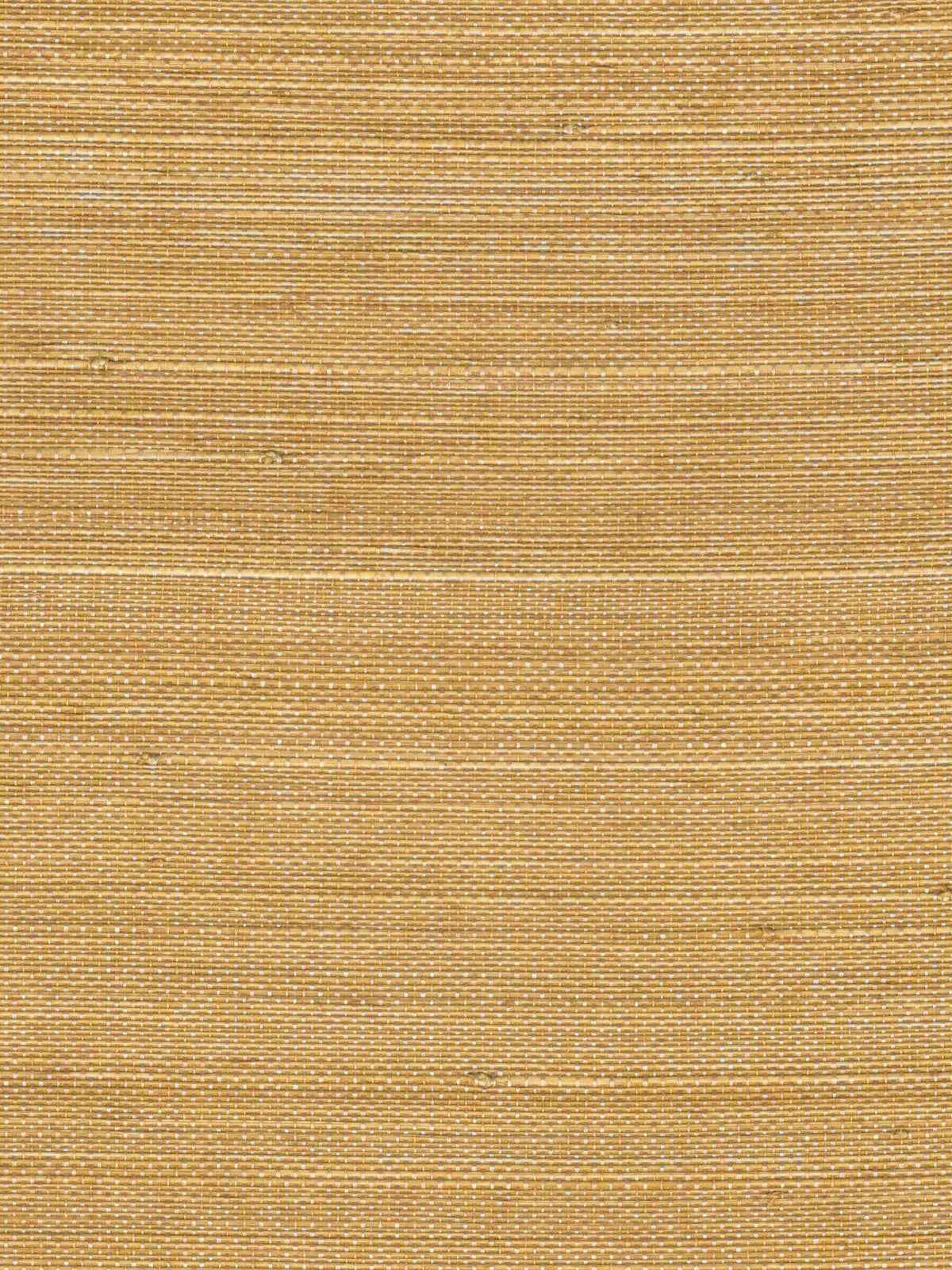 Caramel Gold Textured Abaca Wallpaper — 3:4 close-up of woven texture