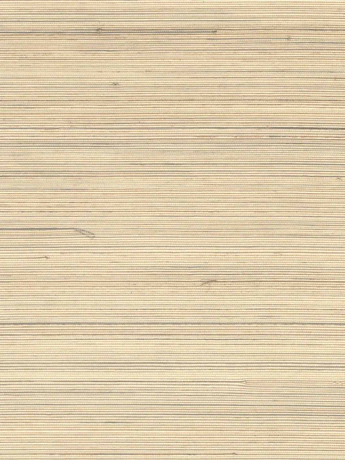 Cream Beige Fine Weave Abaca Wallpaper — 3:4 close-up of woven texture
