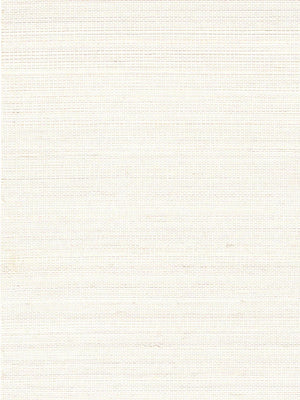Ivory Basketweave Abaca Wallpaper — 3:4 close-up of woven texture