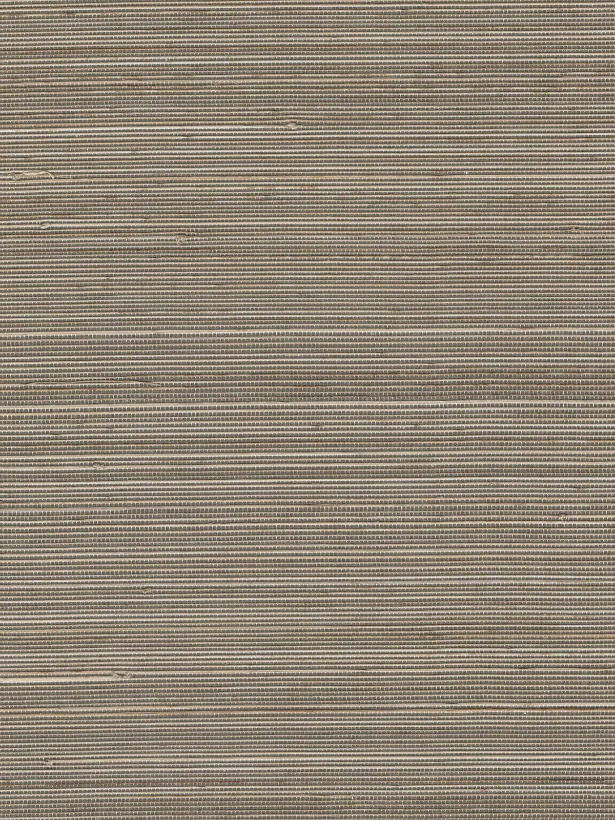 Bronze Olive Linear Abaca Wallpaper — 3:4 close-up of woven texture