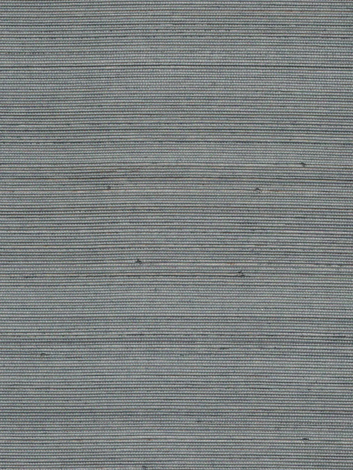 Slate Blue Grey Fine Weave Abaca Wallpaper — 3:4 close-up of woven texture