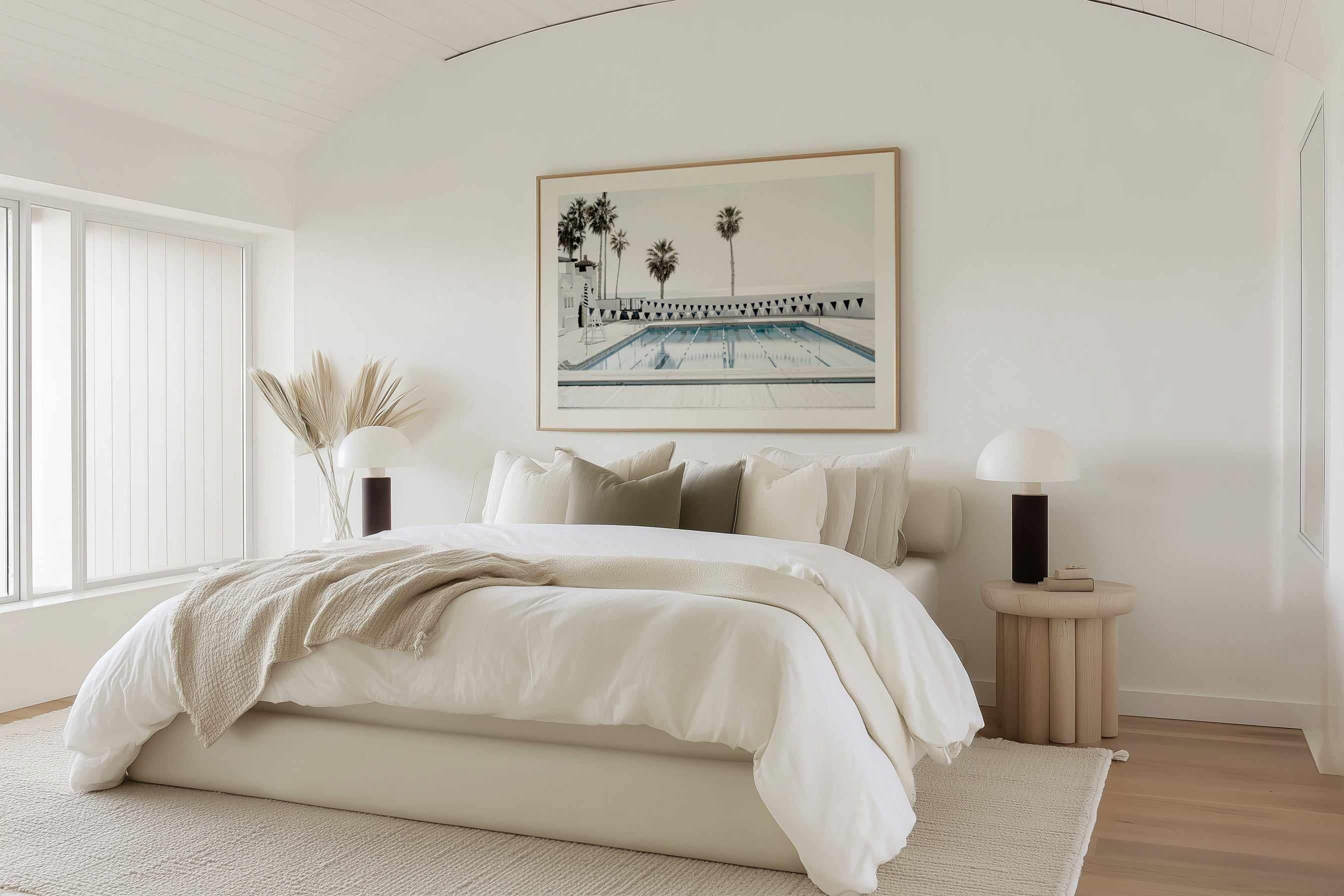 Ole Hanson Beach Club California LS by Michael Geercke | Art Print from Olive et Oriel where you can shop wallpaper and artworks online