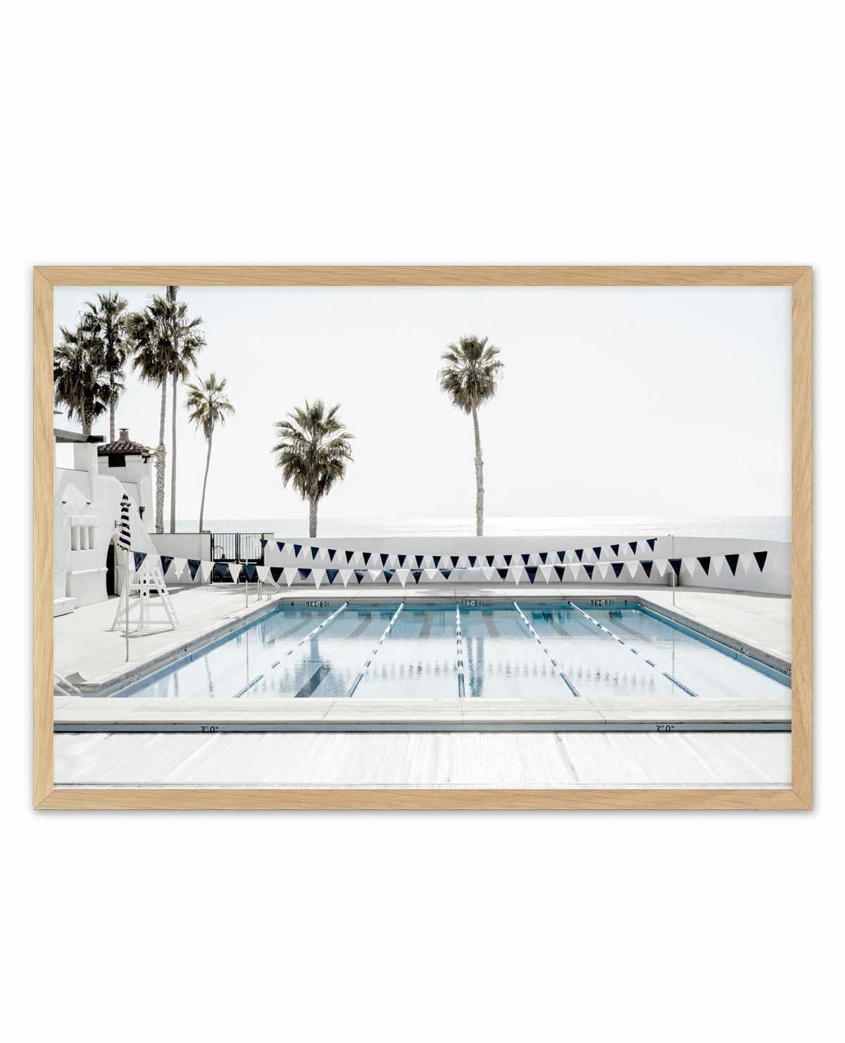 Ole Hanson Beach Club California LS by Michael Geercke | Art Print from Olive et Oriel where you can shop wallpaper and artworks online
