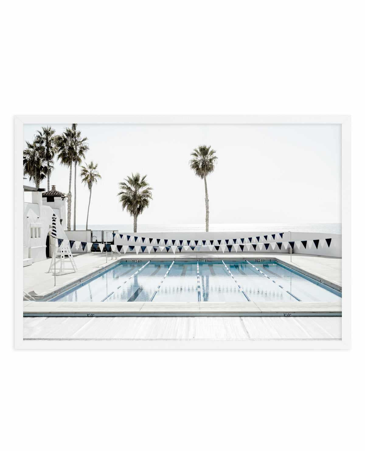 Ole Hanson Beach Club California LS by Michael Geercke | Art Print from Olive et Oriel where you can shop wallpaper and artworks online