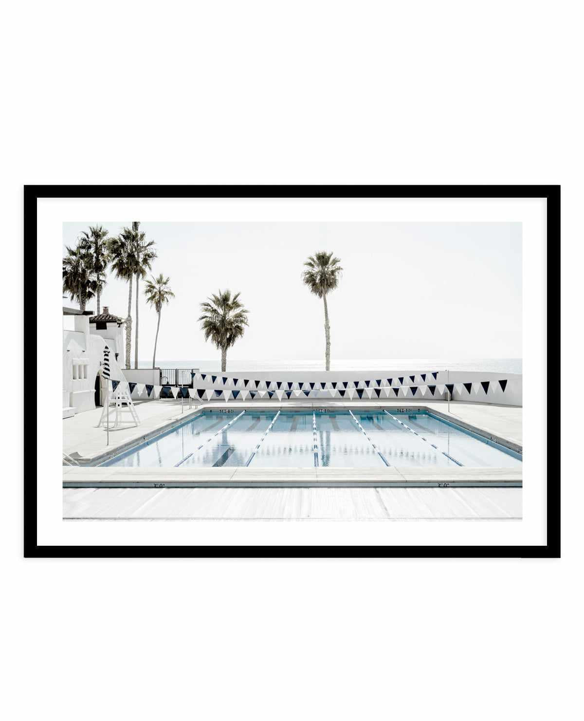 Ole Hanson Beach Club California LS by Michael Geercke | Art Print from Olive et Oriel where you can shop wallpaper and artworks online