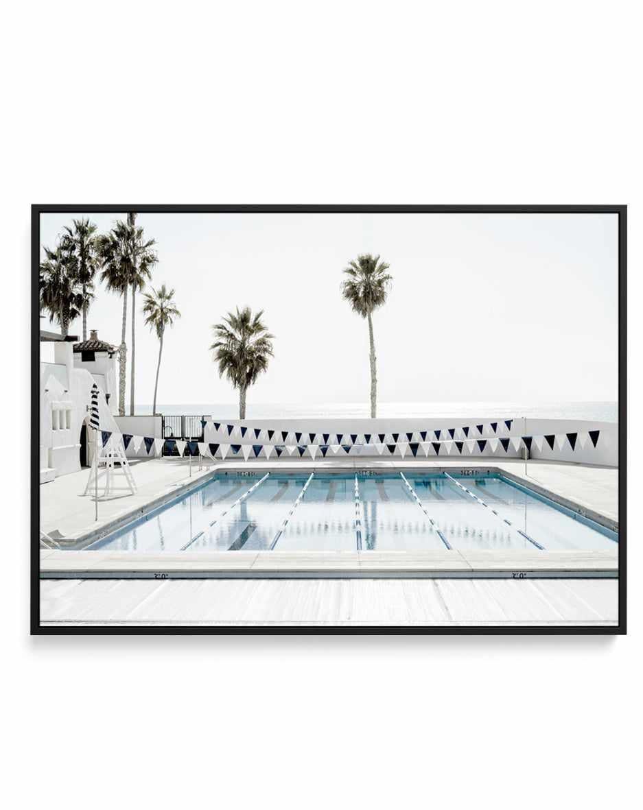 Ole Hanson Beach Club California LS by Michael Geercke | Framed Canvas Art Print from Olive et Oriel where you can shop wallpaper and artworks online