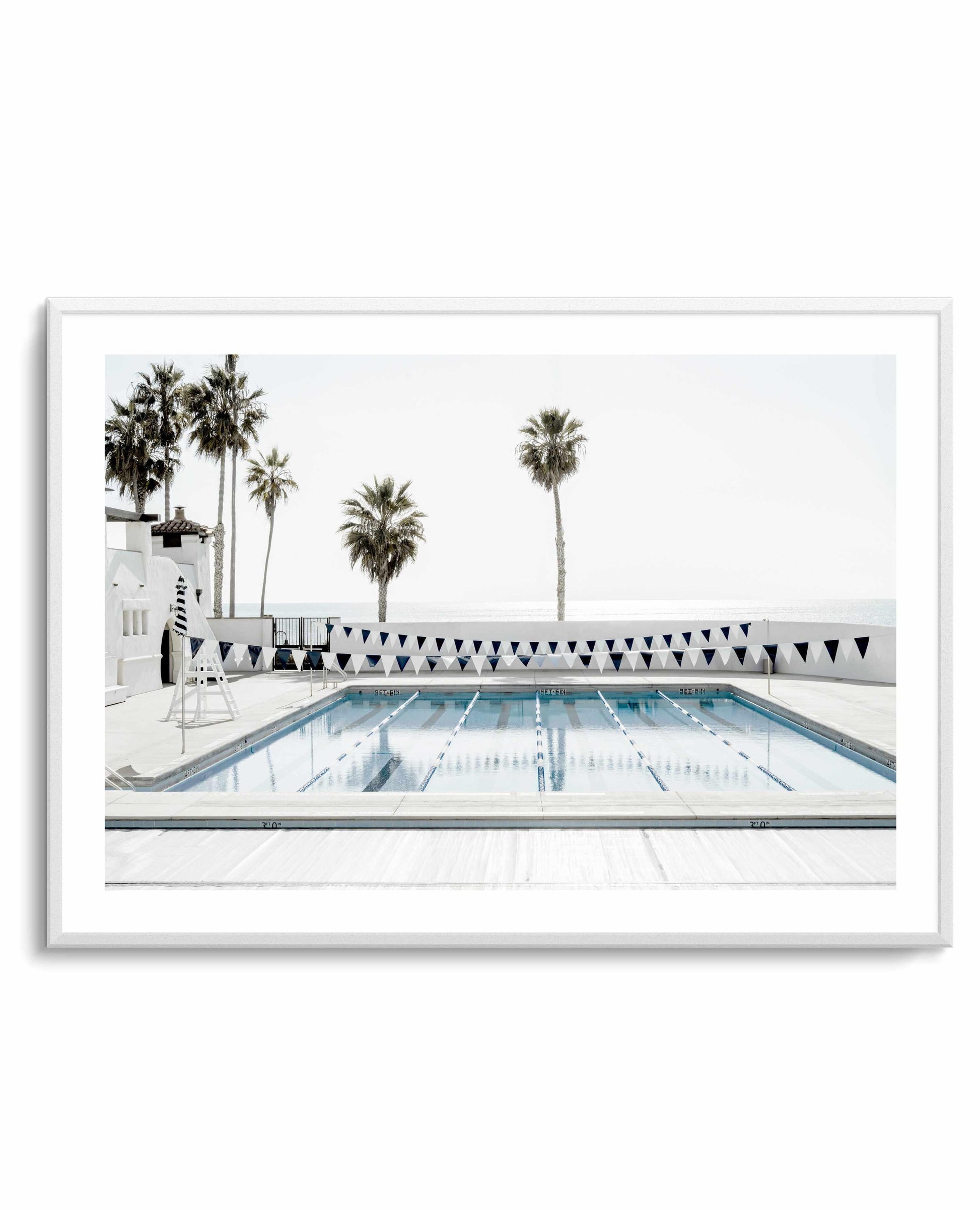 Ole Hanson Beach Club California LS by Michael Geercke | Art Print from Olive et Oriel where you can shop wallpaper and artworks online
