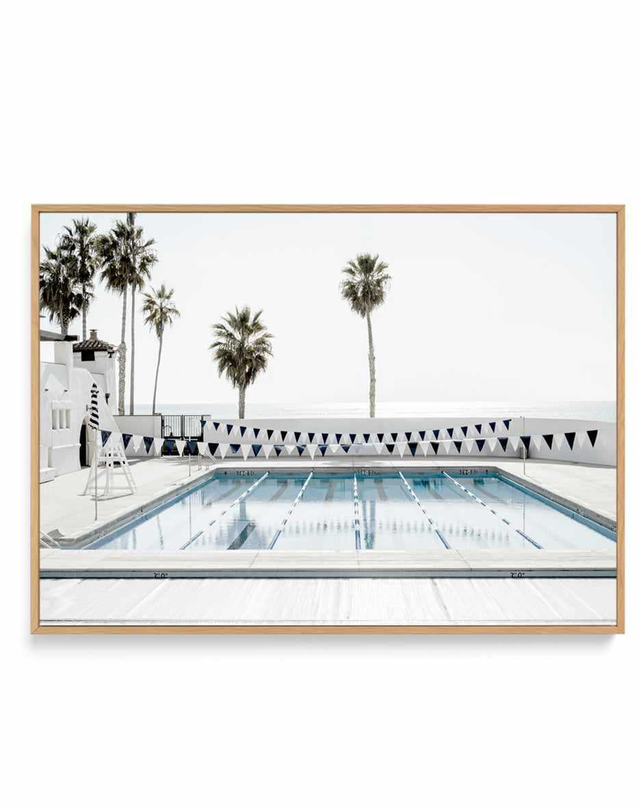 Ole Hanson Beach Club California LS by Michael Geercke | Framed Canvas Art Print from Olive et Oriel where you can shop wallpaper and artworks online