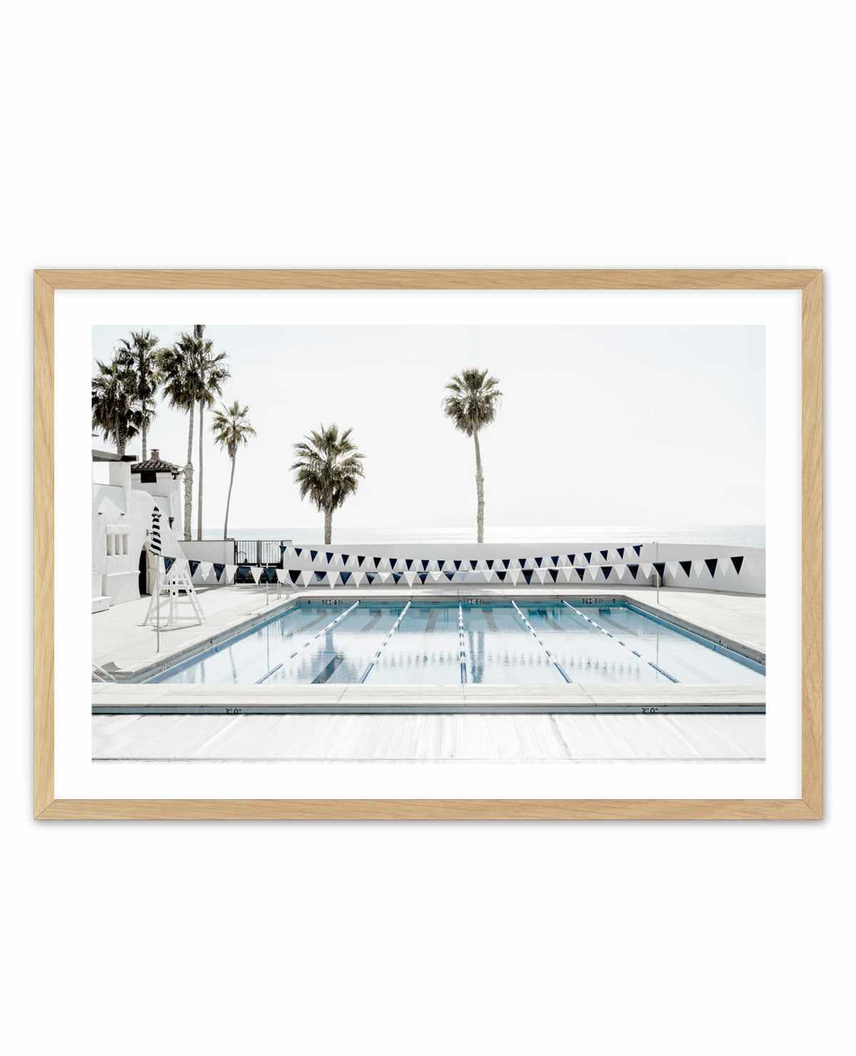 Ole Hanson Beach Club California LS by Michael Geercke | Art Print from Olive et Oriel where you can shop wallpaper and artworks online