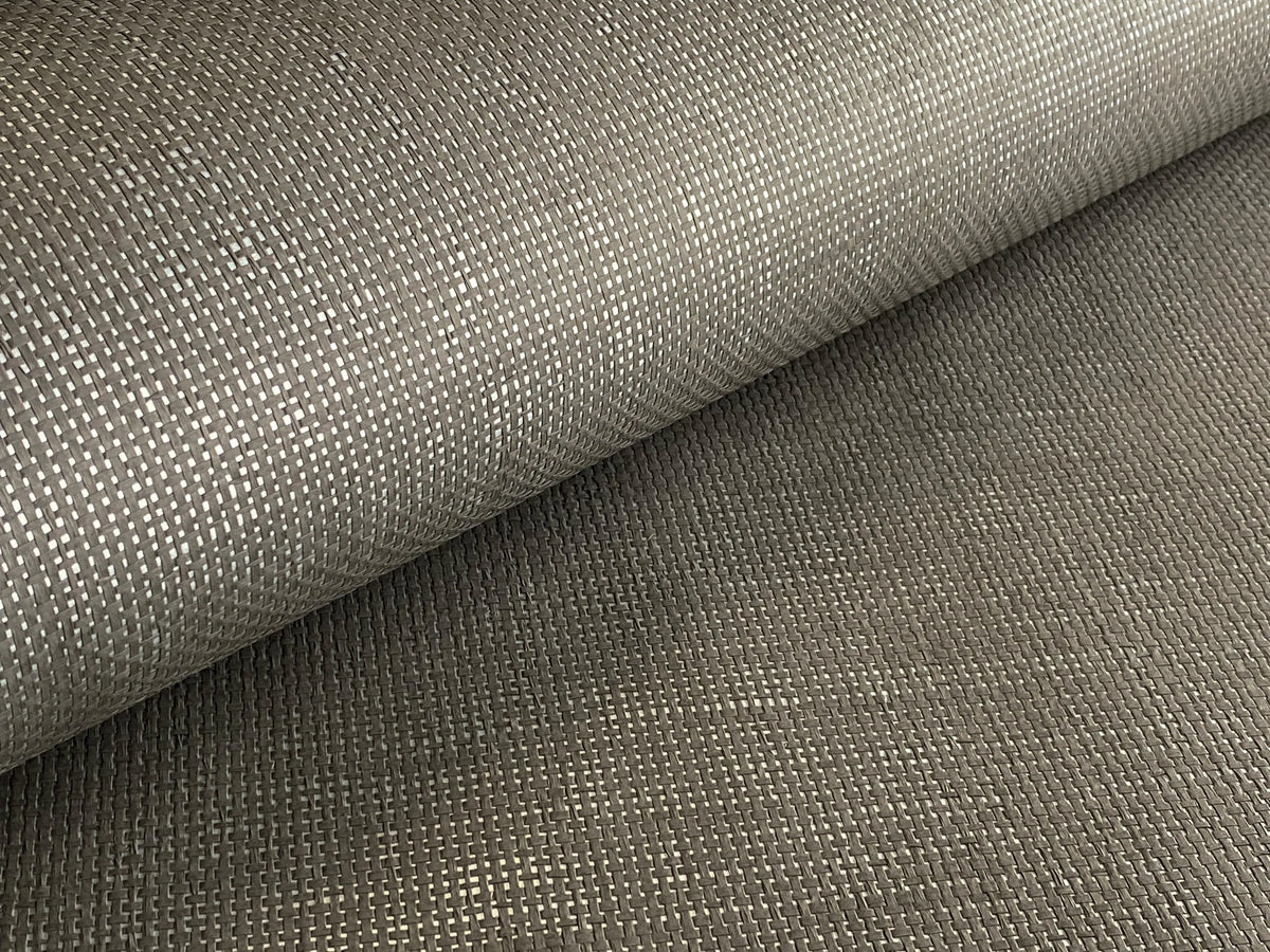 Charcoal & Silver Paperweave Wallpaper from Olive et Oriel where you can shop wallpaper and artworks online