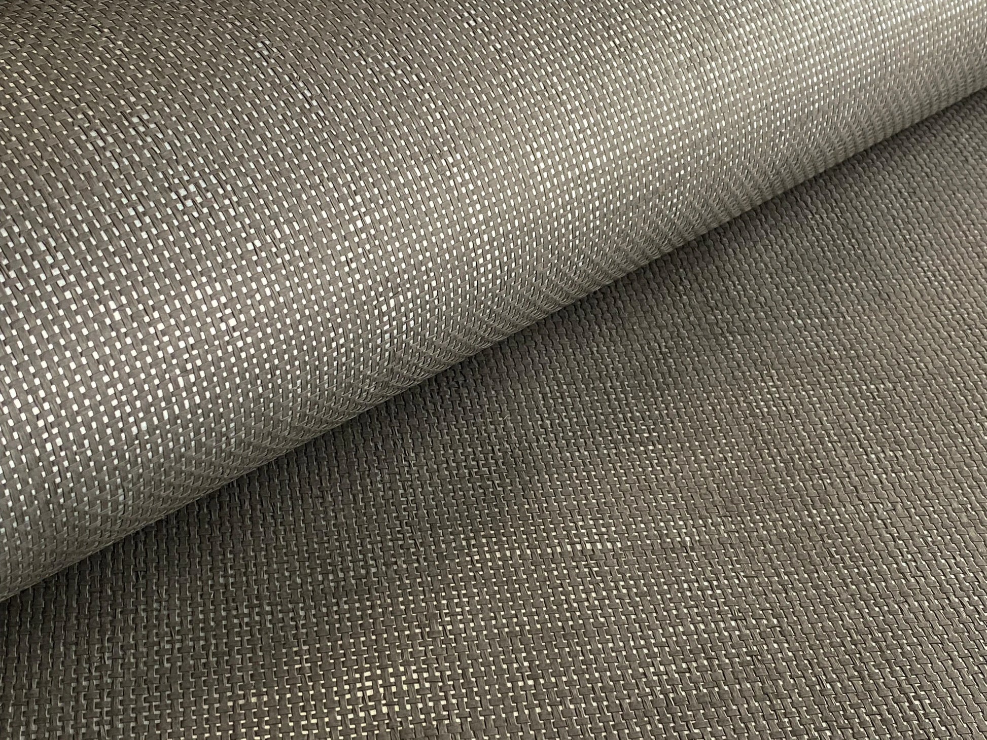 Charcoal & Silver Paperweave Wallpaper from Olive et Oriel where you can shop wallpaper and artworks online