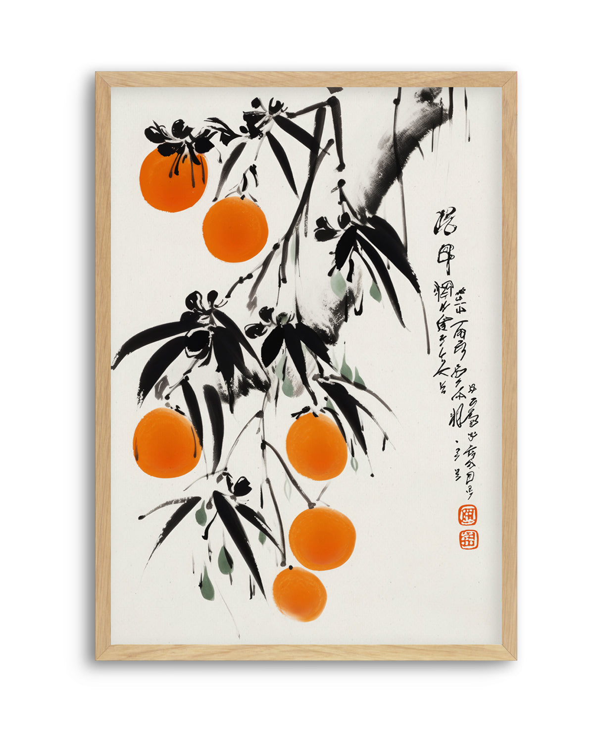 Orange Orchard Elegy by Treechild | Art Print
