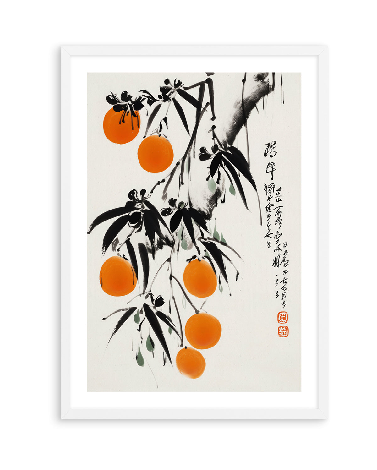 Orange Orchard Elegy by Treechild | Art Print
