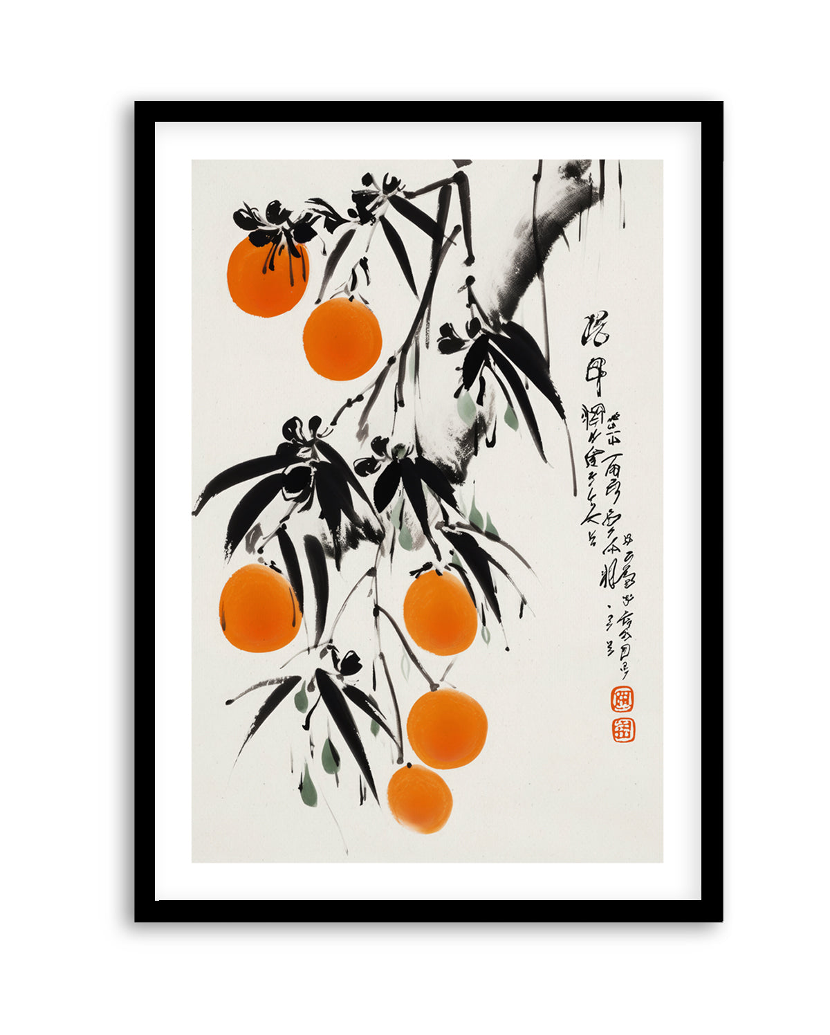 Orange Orchard Elegy by Treechild | Art Print
