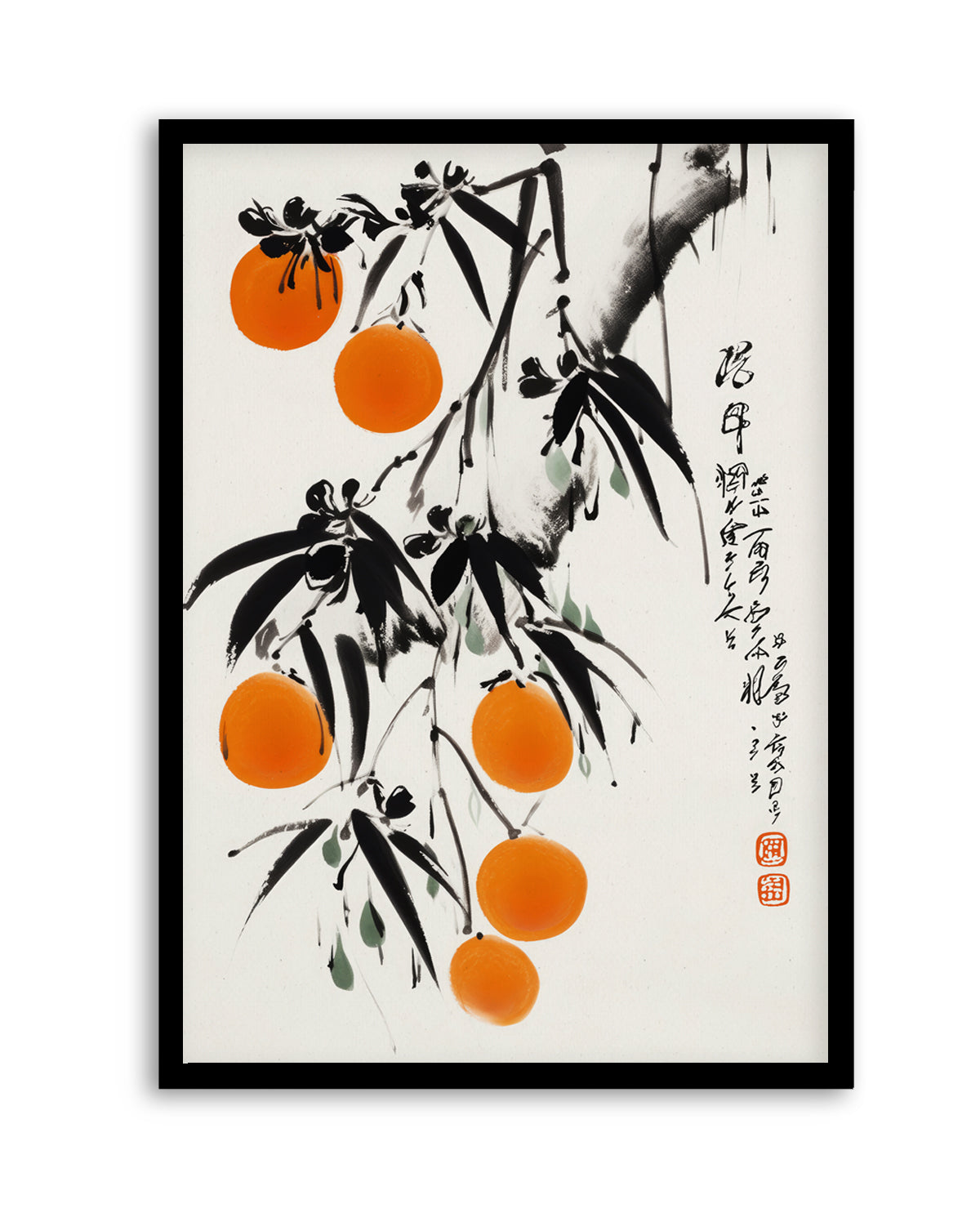 Orange Orchard Elegy by Treechild | Art Print