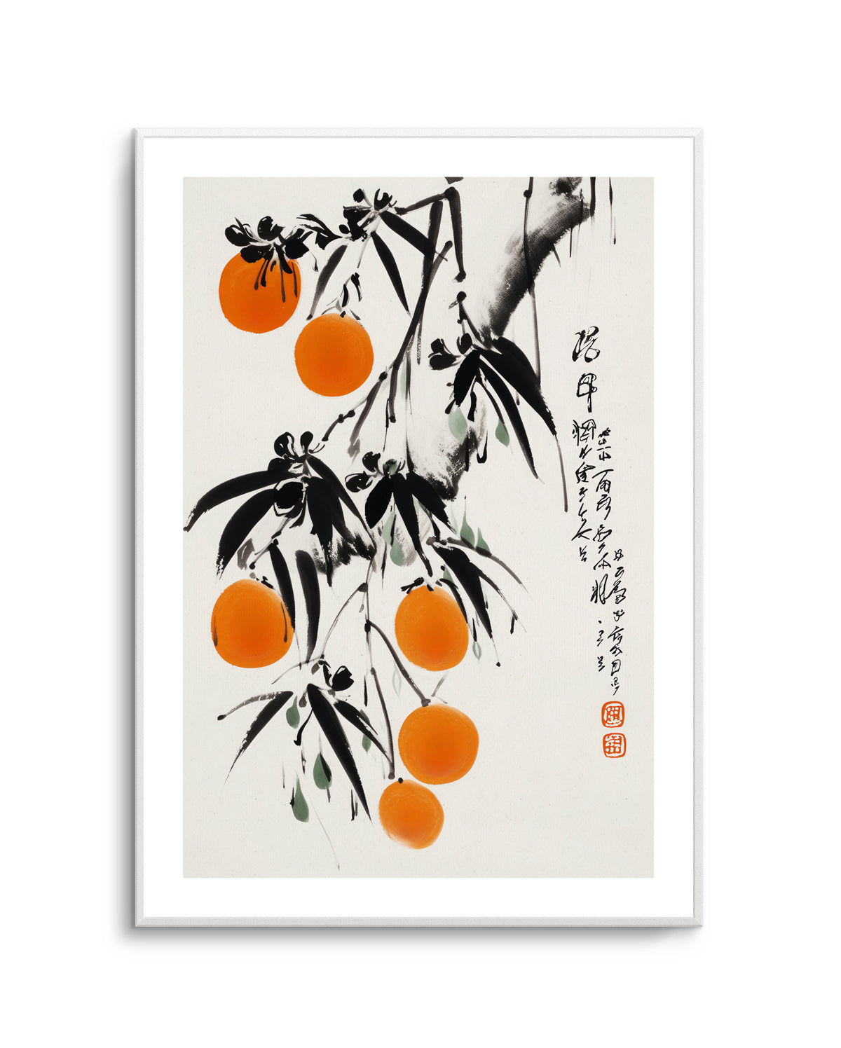 Orange Orchard Elegy by Treechild | Art Print