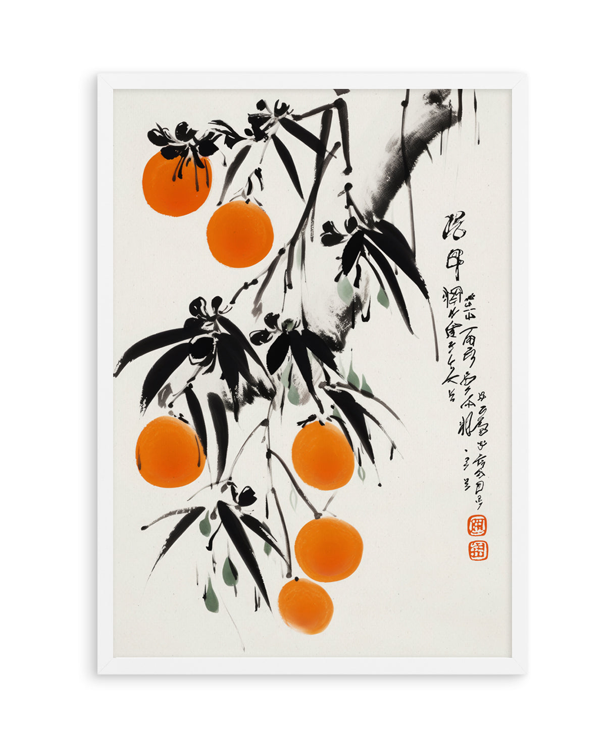 Orange Orchard Elegy by Treechild | Art Print