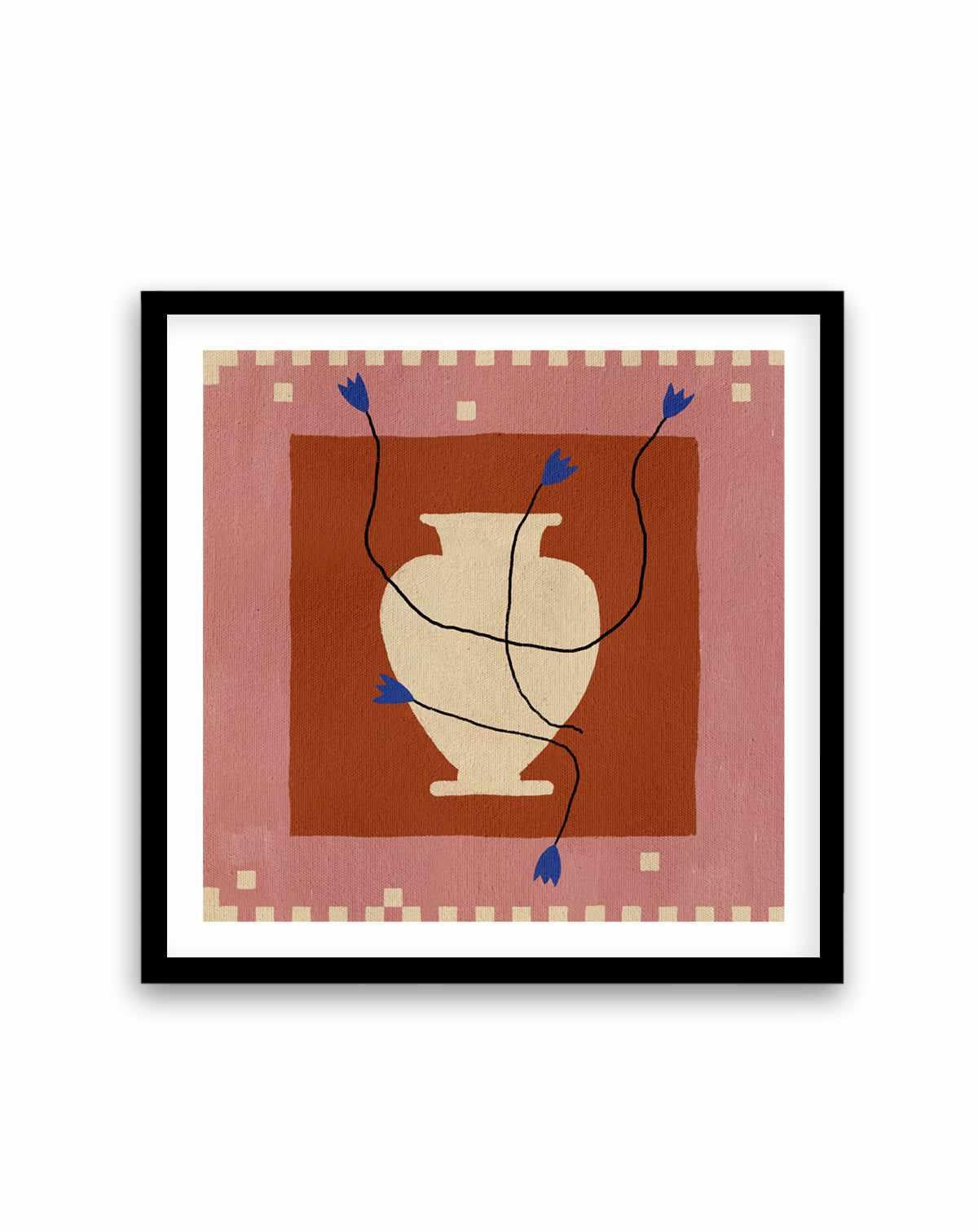 Out of Vase Blooms 7 by Shatha Al Dafai | Art Print from Olive et Oriel where you can shop wallpaper and artworks online