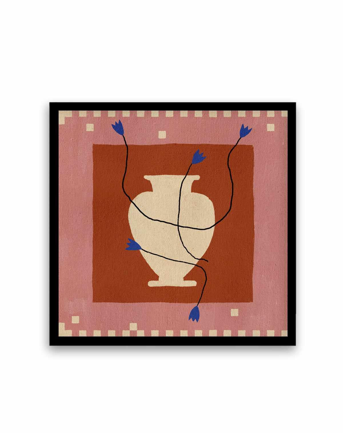 Out of Vase Blooms 7 by Shatha Al Dafai | Art Print from Olive et Oriel where you can shop wallpaper and artworks online