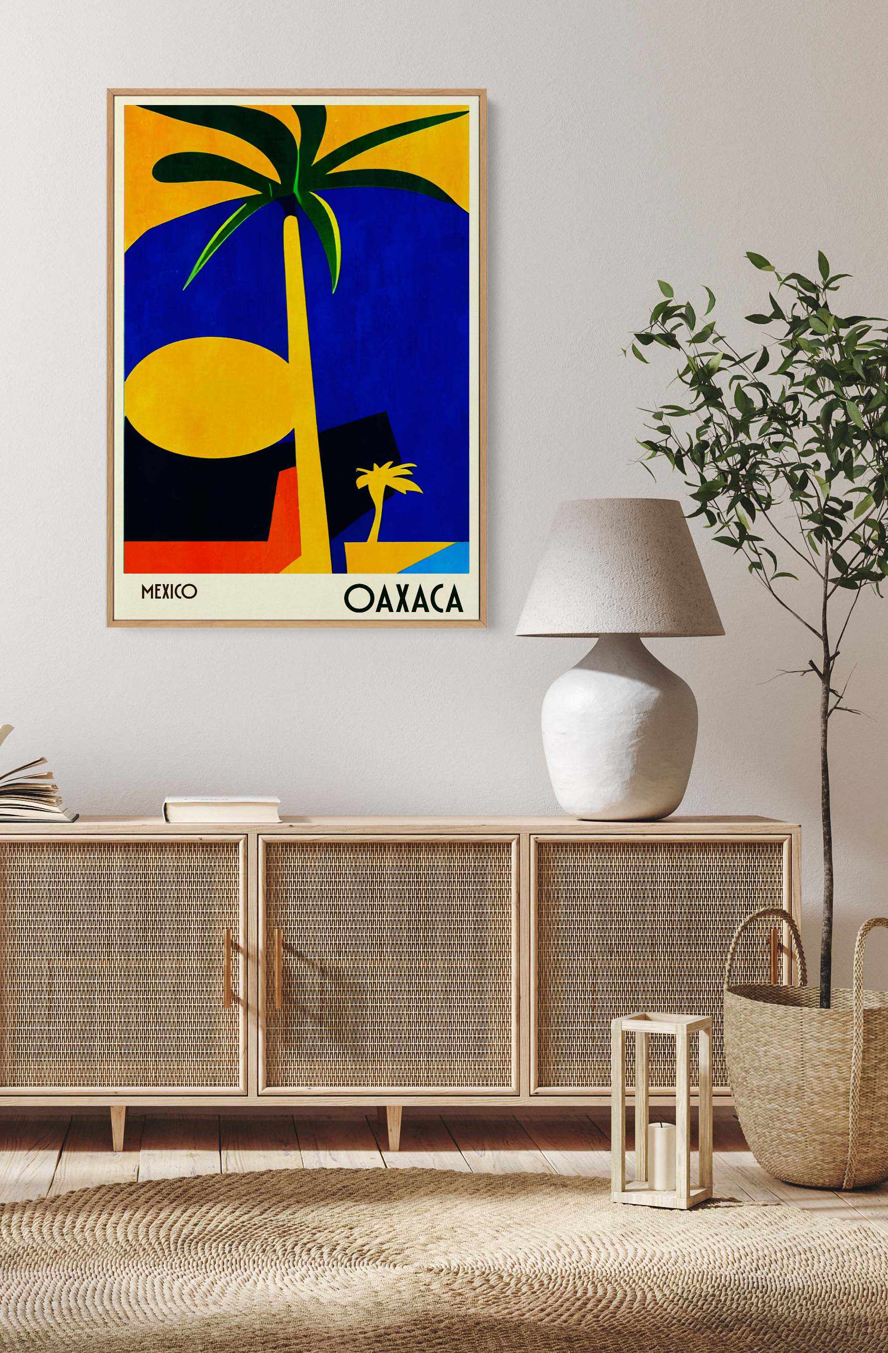 Oaxaca (mexico), 1959 by Bo Anderson | Framed Canvas Art Print from Olive et Oriel where you can shop wallpaper and artworks online