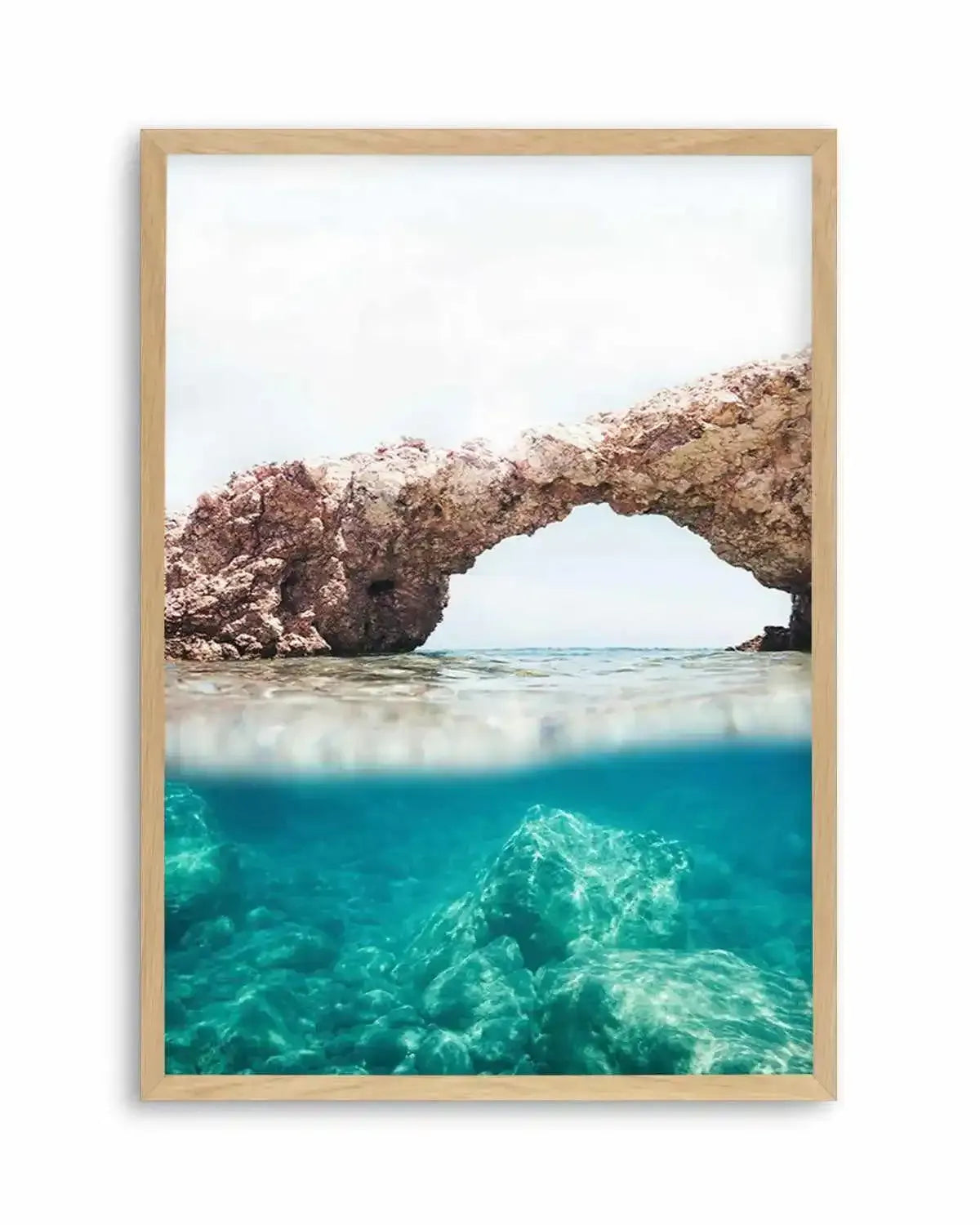 Ocean Arches Art Print from Olive et Oriel where you can shop wallpaper and artworks online