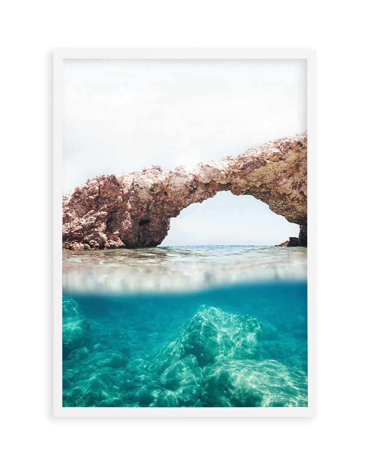 Ocean Arches Art Print