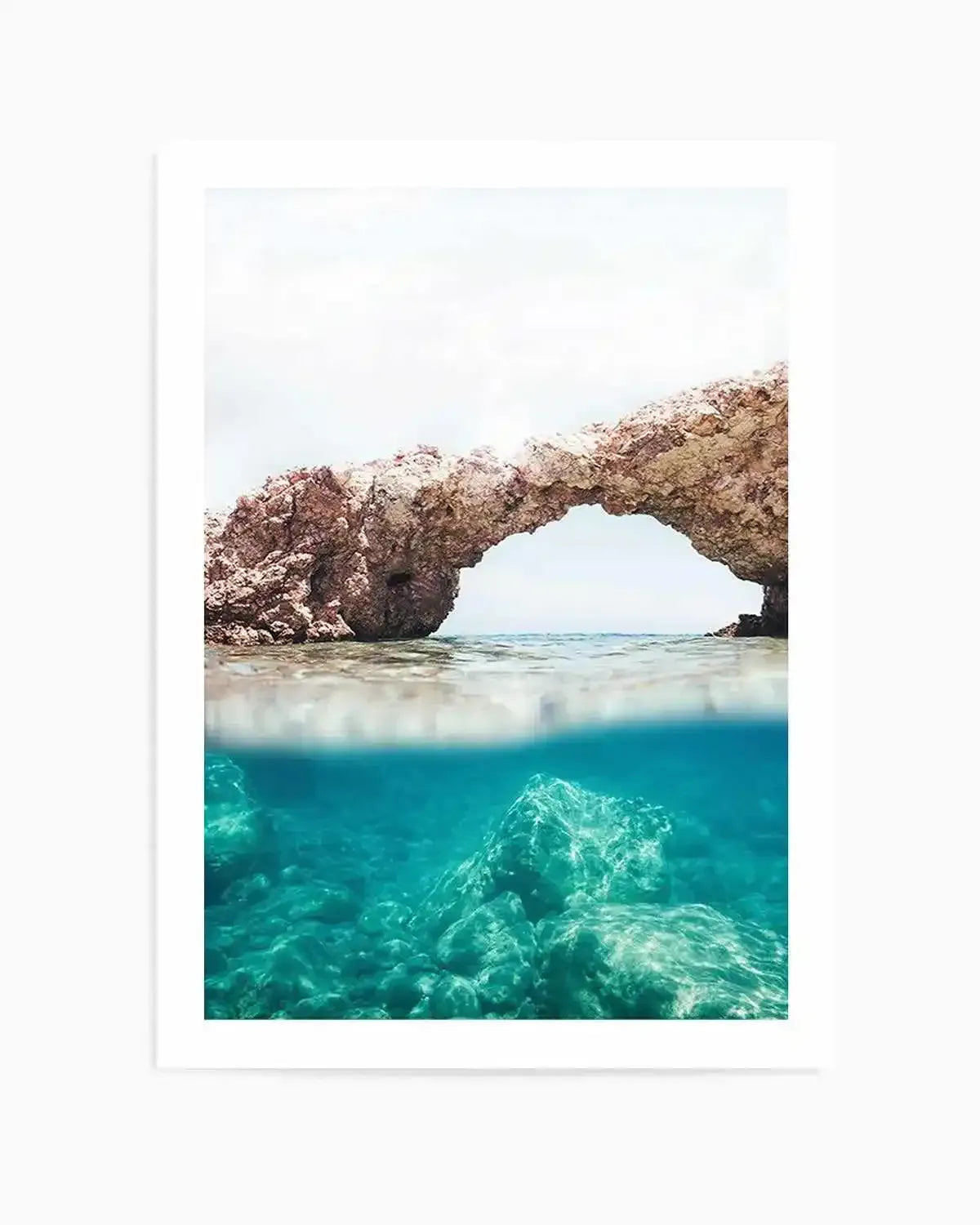 Ocean Arches Art Print from Olive et Oriel where you can shop wallpaper and artworks online