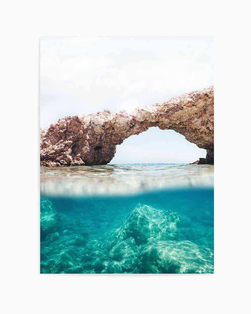 Ocean Arches Art Print