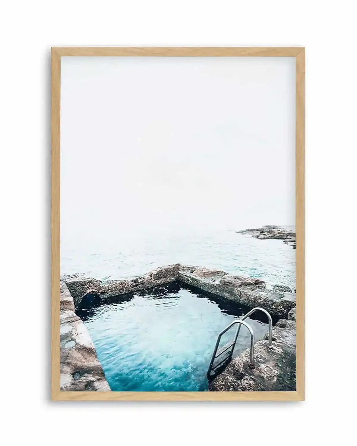 Ocean Bath I Art Print from Olive et Oriel where you can shop wallpaper and artworks online