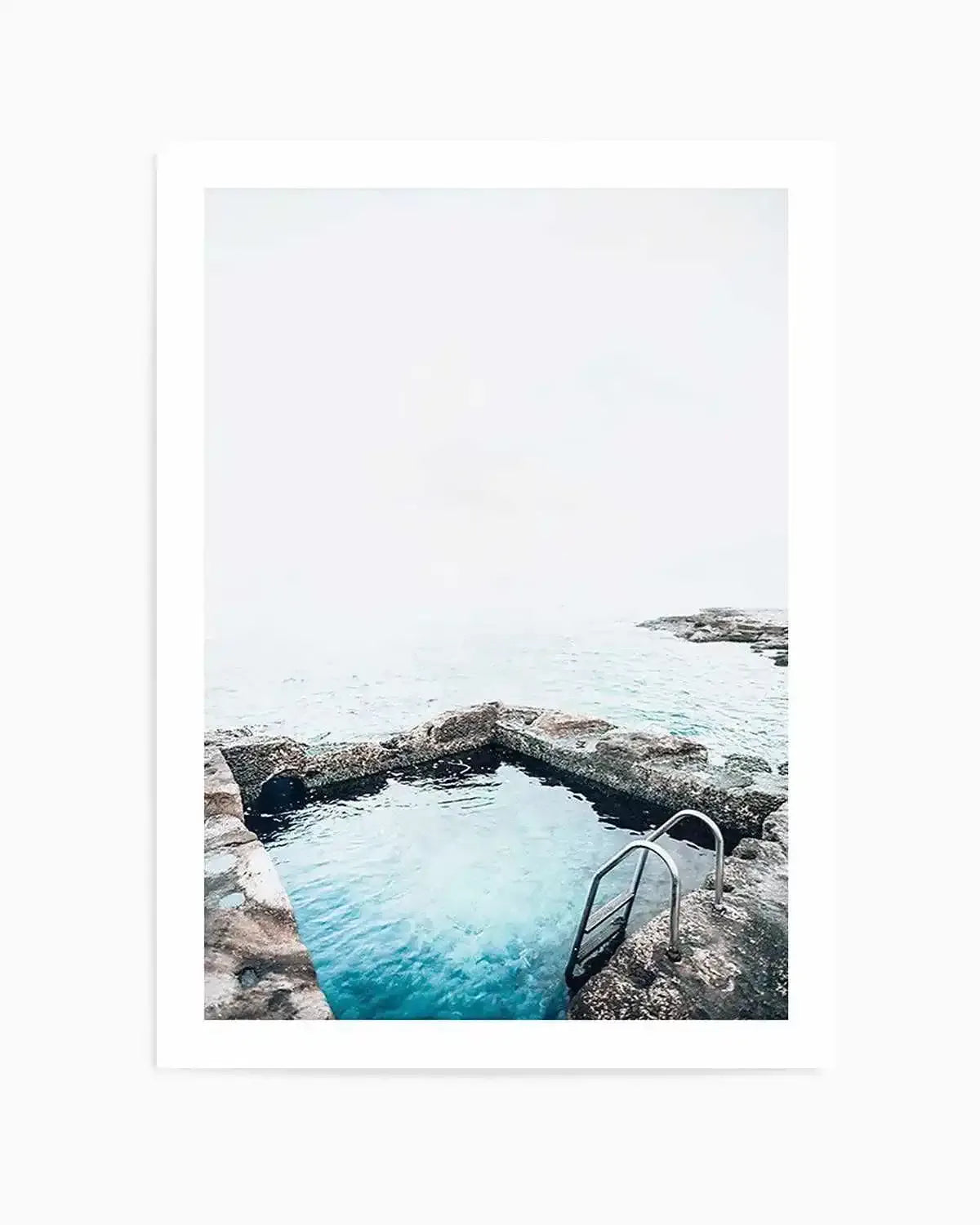 Ocean Bath I Art Print from Olive et Oriel where you can shop wallpaper and artworks online