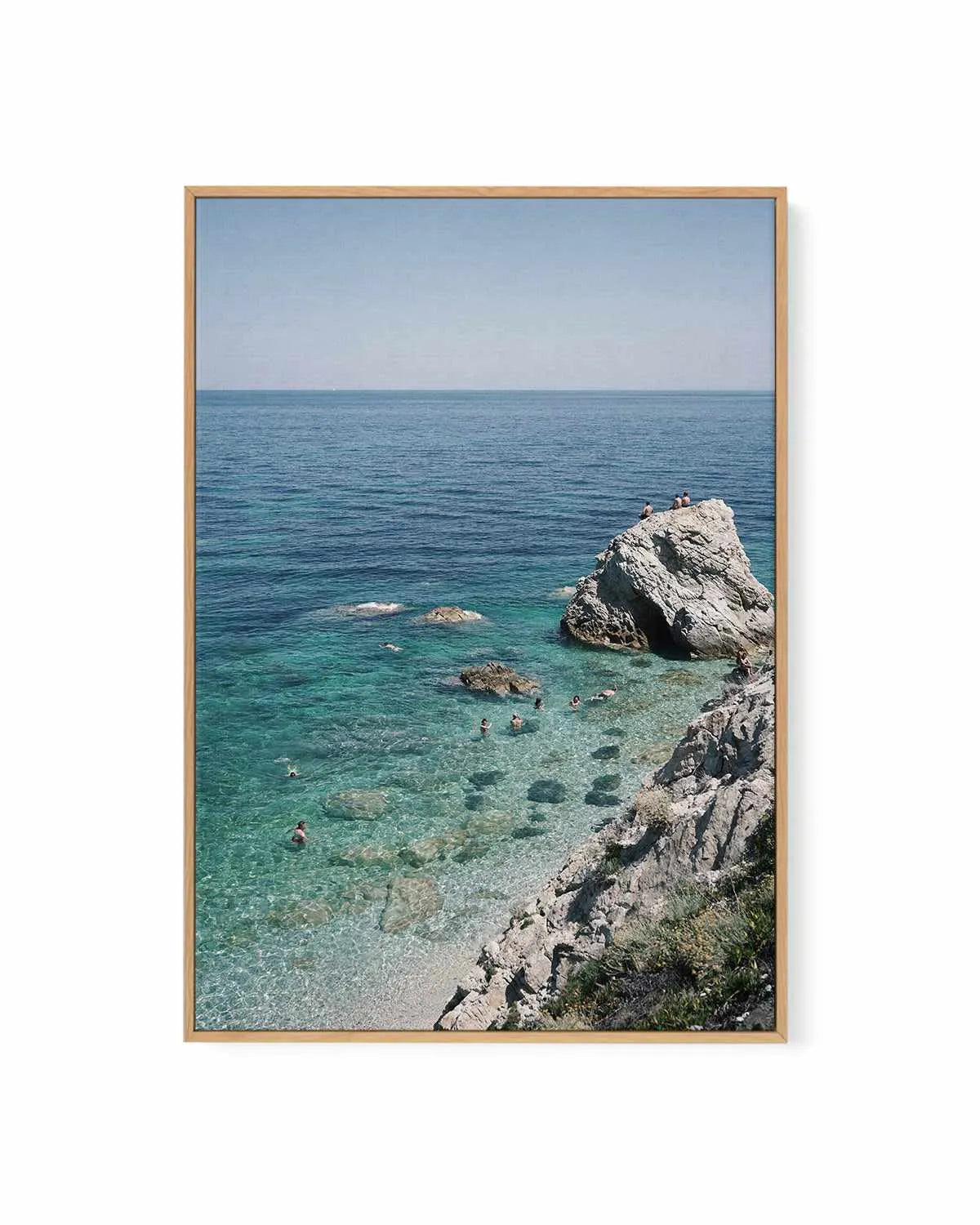 Ocean Bliss by Renee Rae | Framed Canvas Art Print from Olive et Oriel where you can shop wallpaper and artworks online