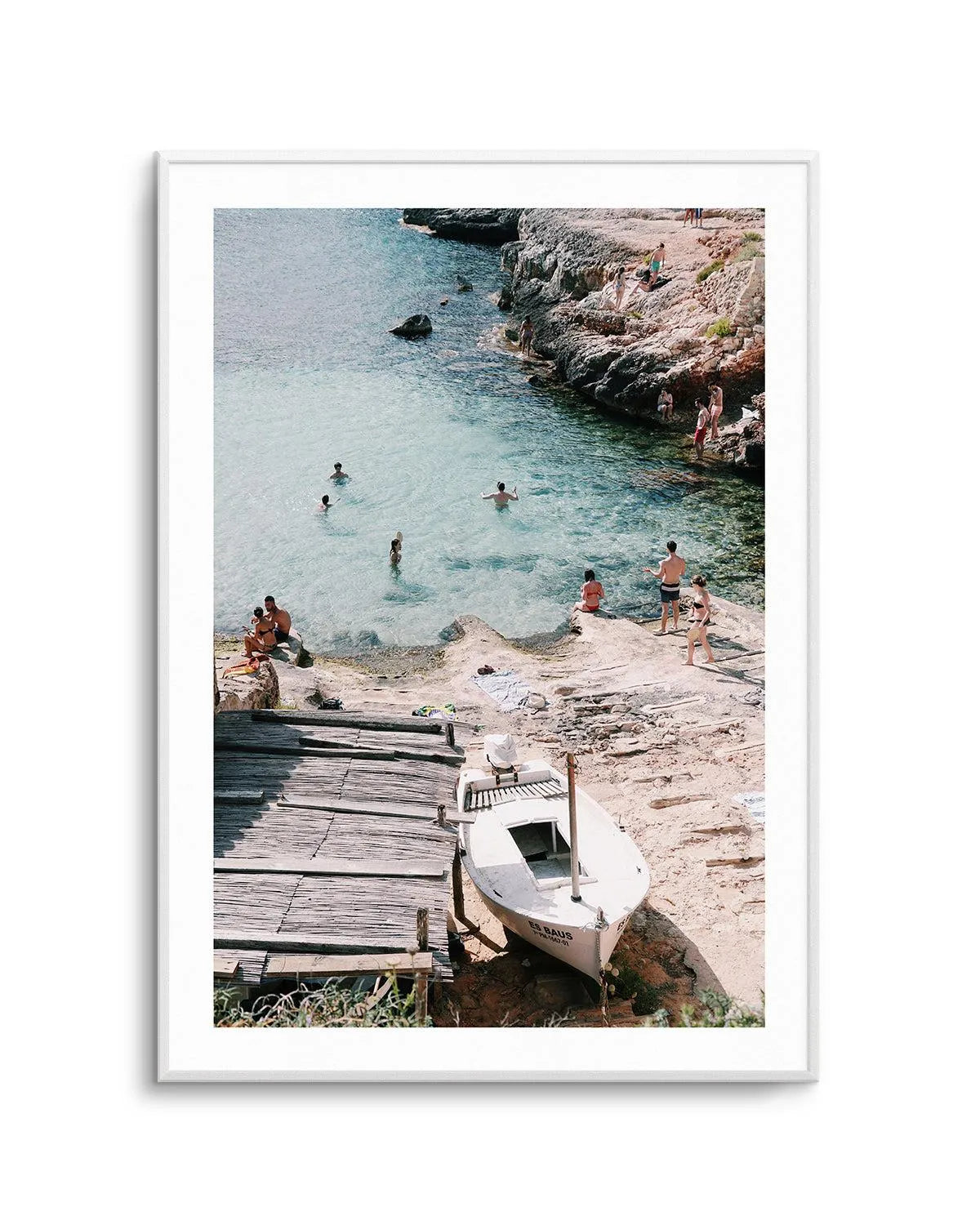 Ocean Dips by Renee Rae Art Print from Olive et Oriel where you can shop wallpaper and artworks online