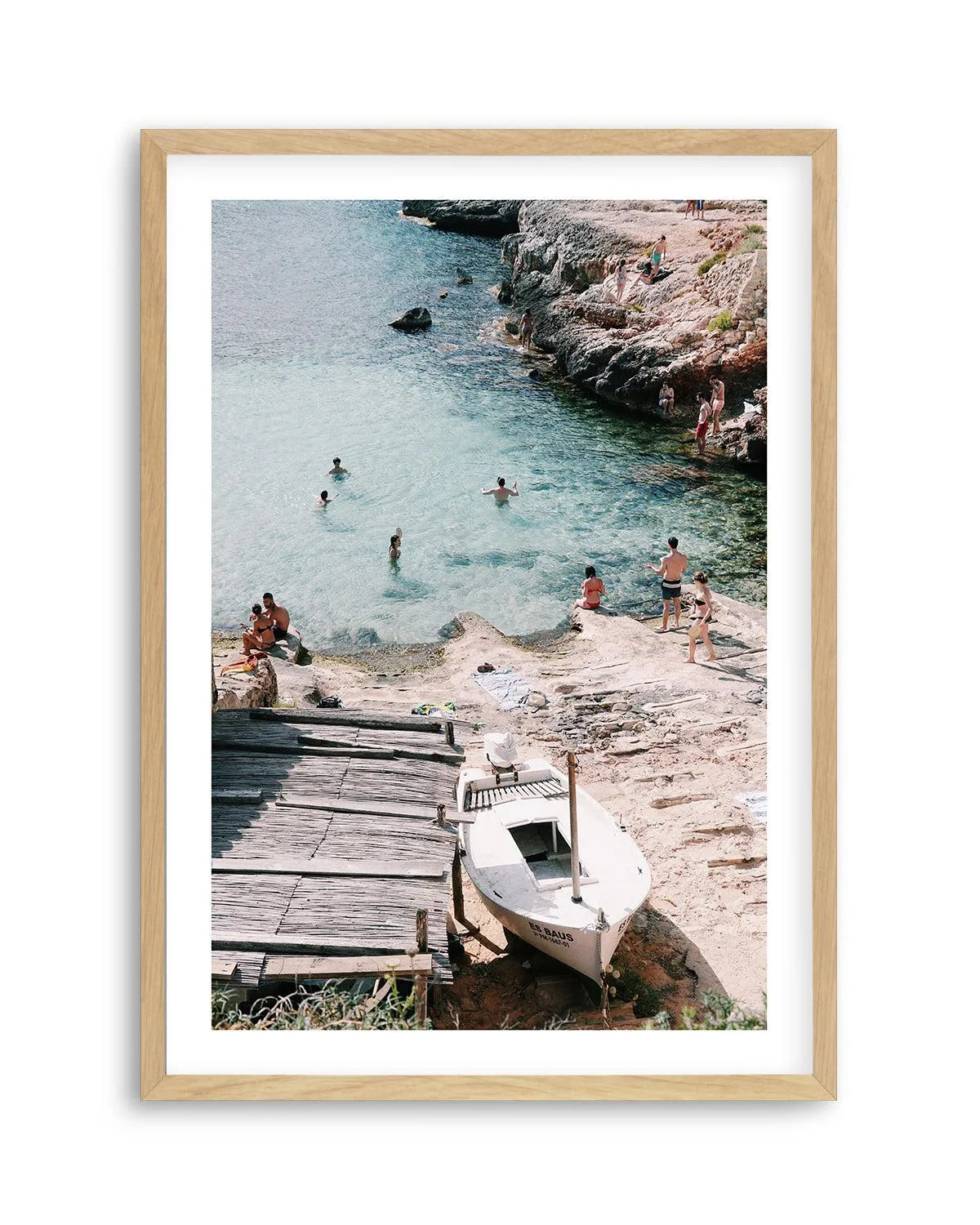 Ocean Dips by Renee Rae Art Print from Olive et Oriel where you can shop wallpaper and artworks online