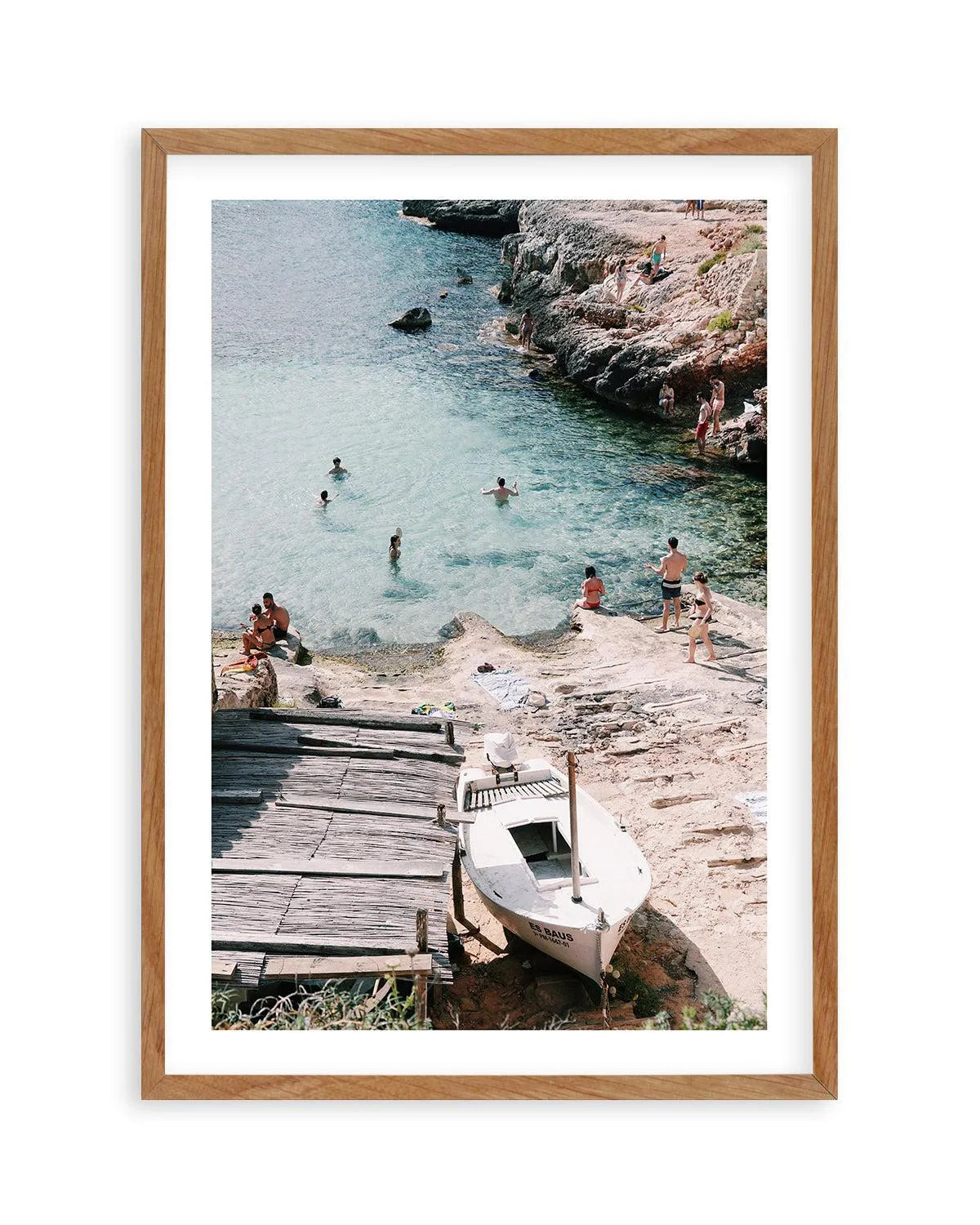 Ocean Dips by Renee Rae Art Print from Olive et Oriel where you can shop wallpaper and artworks online