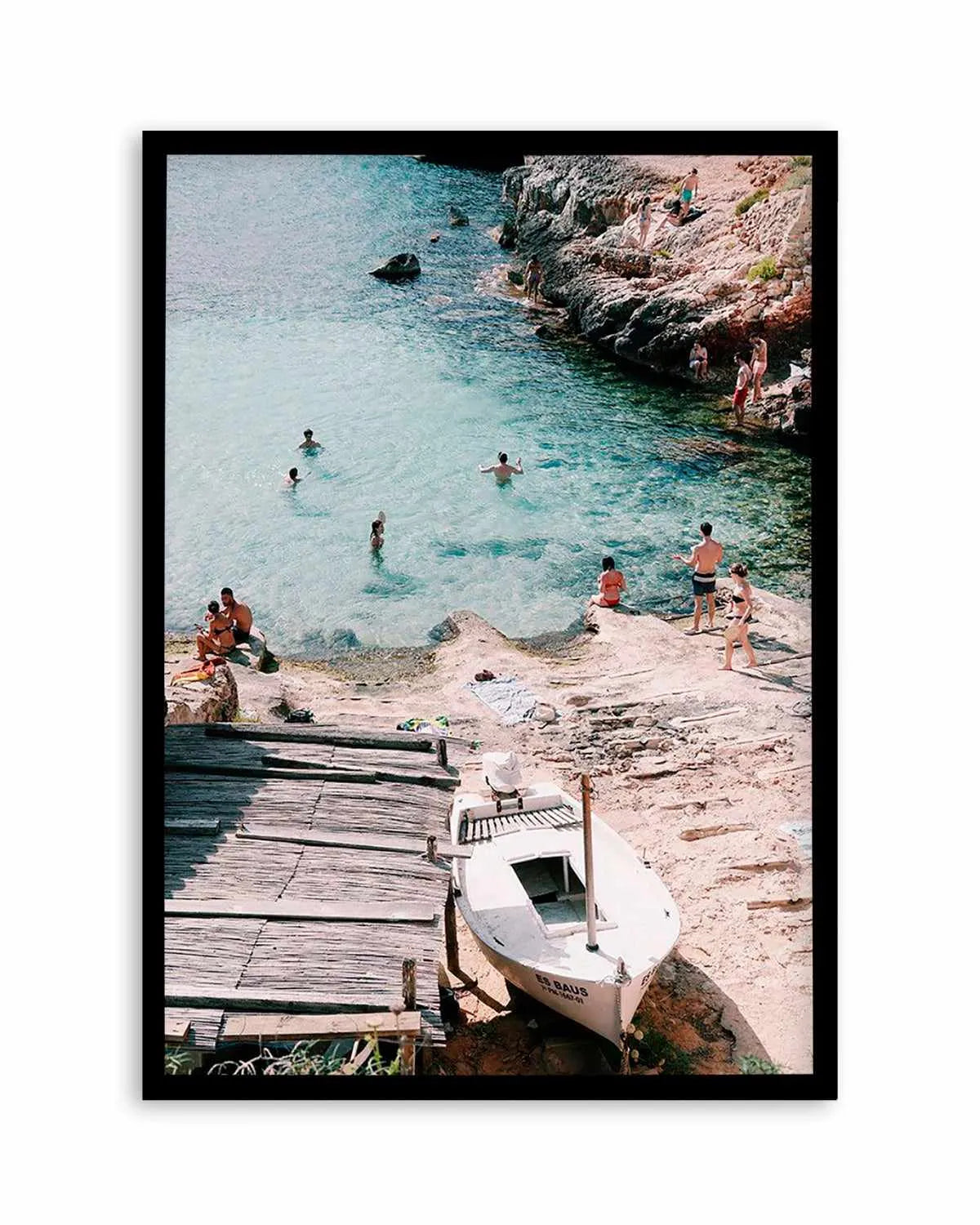 Ocean Dips by Renee Rae Art Print from Olive et Oriel where you can shop wallpaper and artworks online