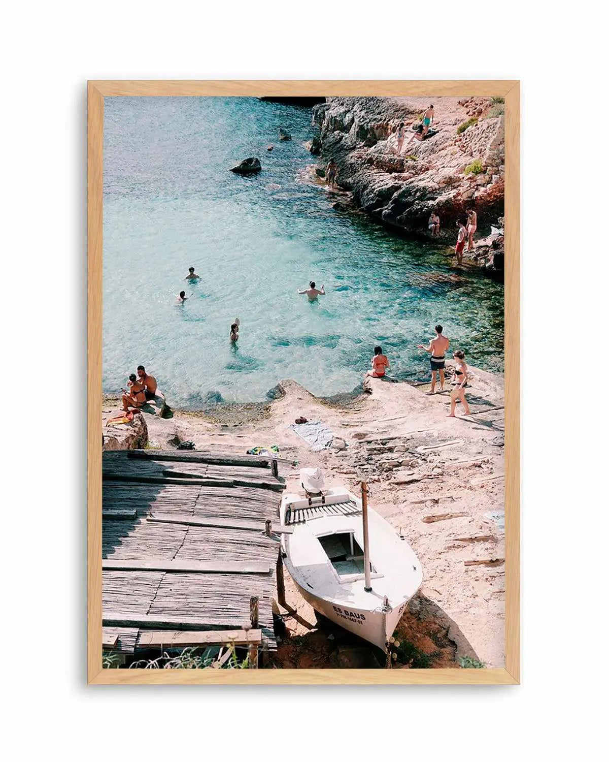 Ocean Dips by Renee Rae Art Print from Olive et Oriel where you can shop wallpaper and artworks online