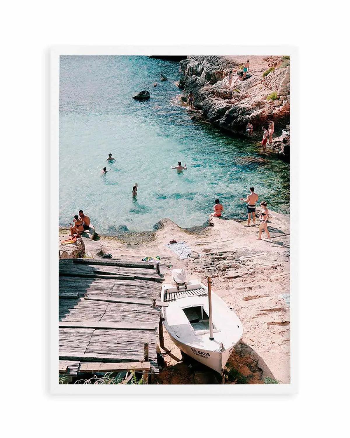 Ocean Dips by Renee Rae Art Print from Olive et Oriel where you can shop wallpaper and artworks online