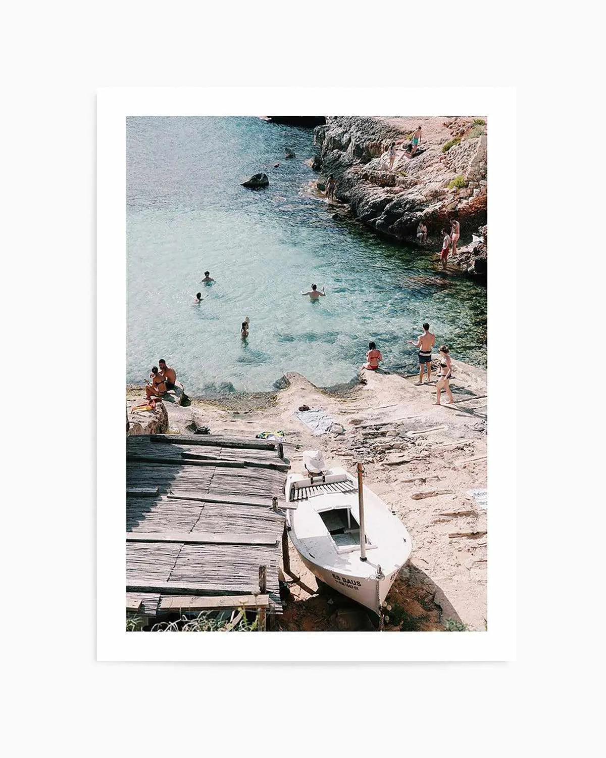 Ocean Dips by Renee Rae Art Print from Olive et Oriel where you can shop wallpaper and artworks online