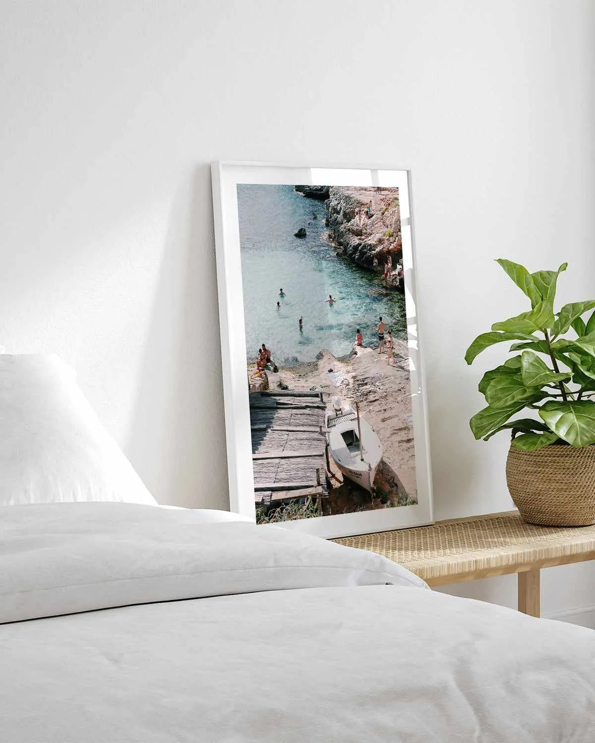 Ocean Dips by Renee Rae Art Print from Olive et Oriel where you can shop wallpaper and artworks online