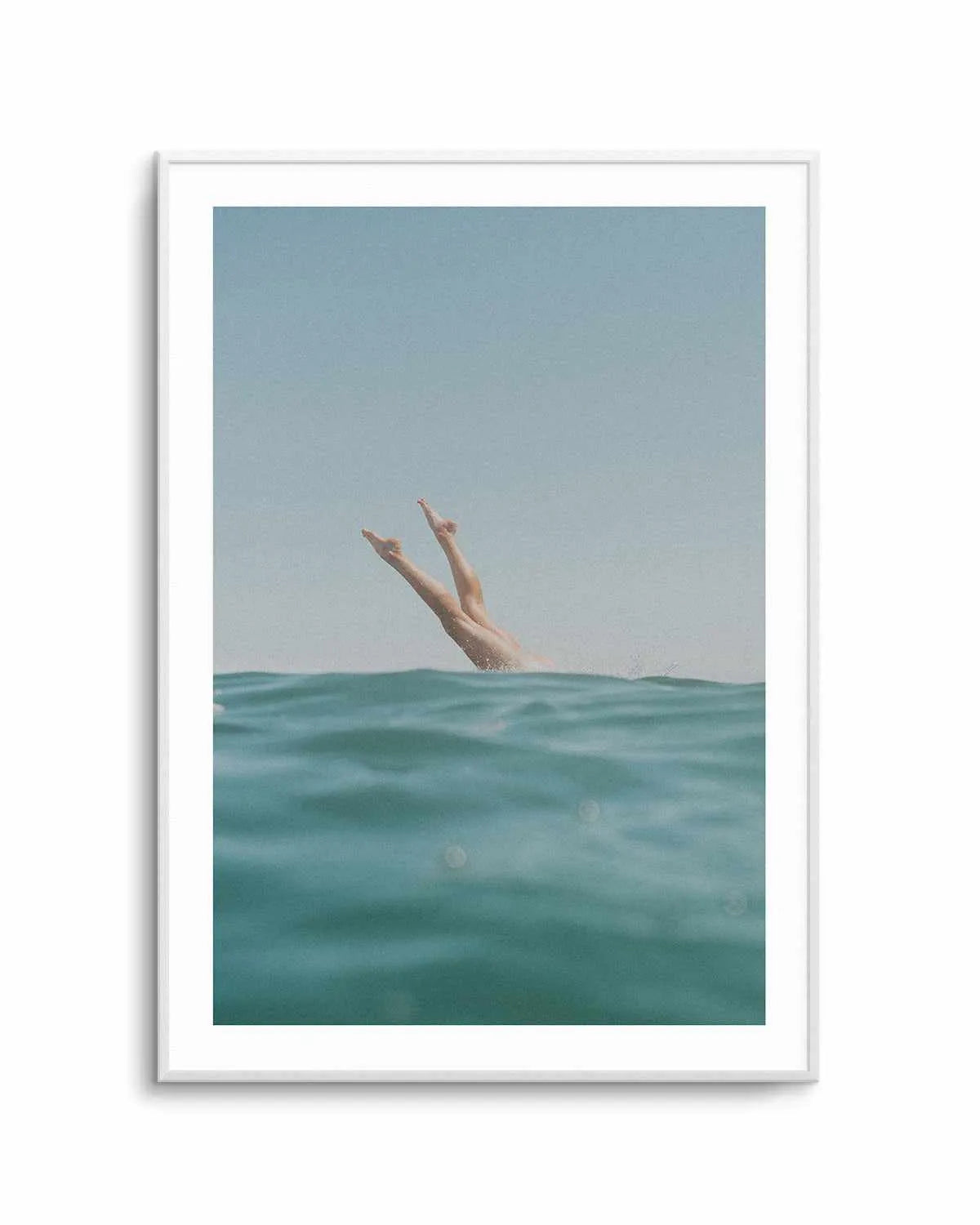 Ocean Dive by Elise Wilcox Art Print from Olive et Oriel where you can shop wallpaper and artworks online