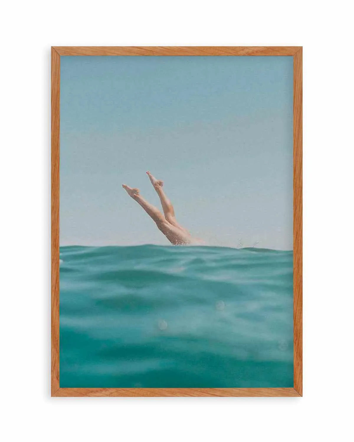 Ocean Dive by Elise Wilcox Art Print from Olive et Oriel where you can shop wallpaper and artworks online